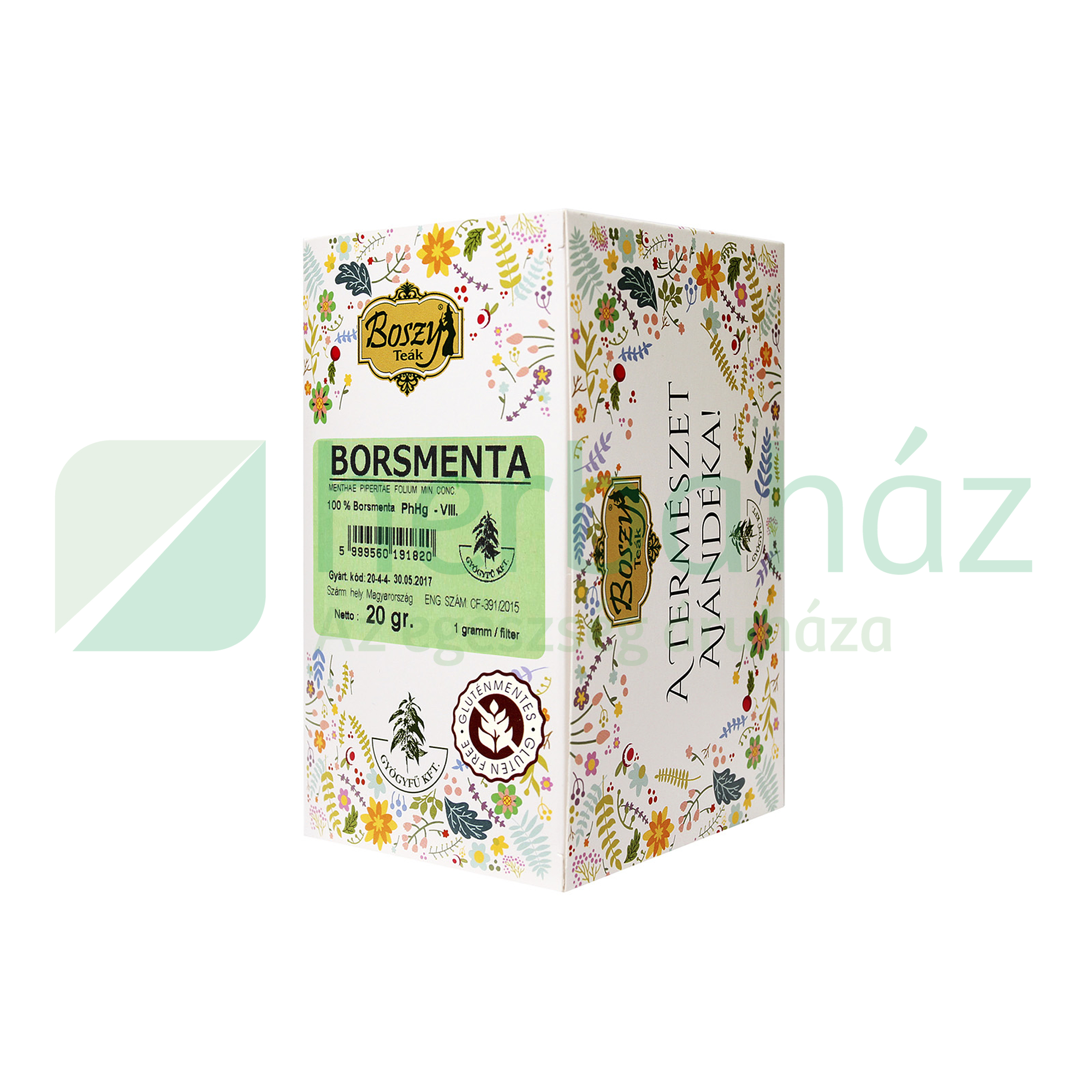 BOSZY TEA BORSMENTA FILTERES 20DB