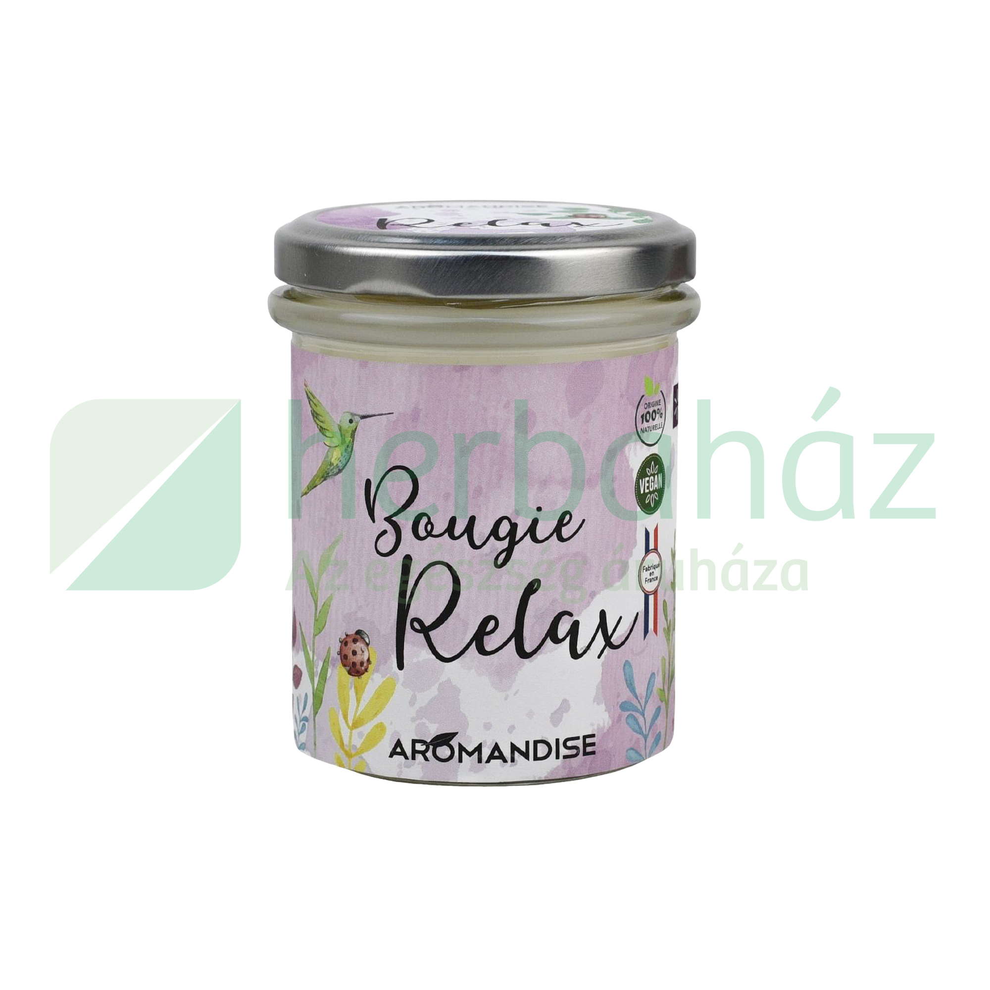 BOUGIE RELAX AROMAGYERTYA RELAXÁCIÓ 1DB