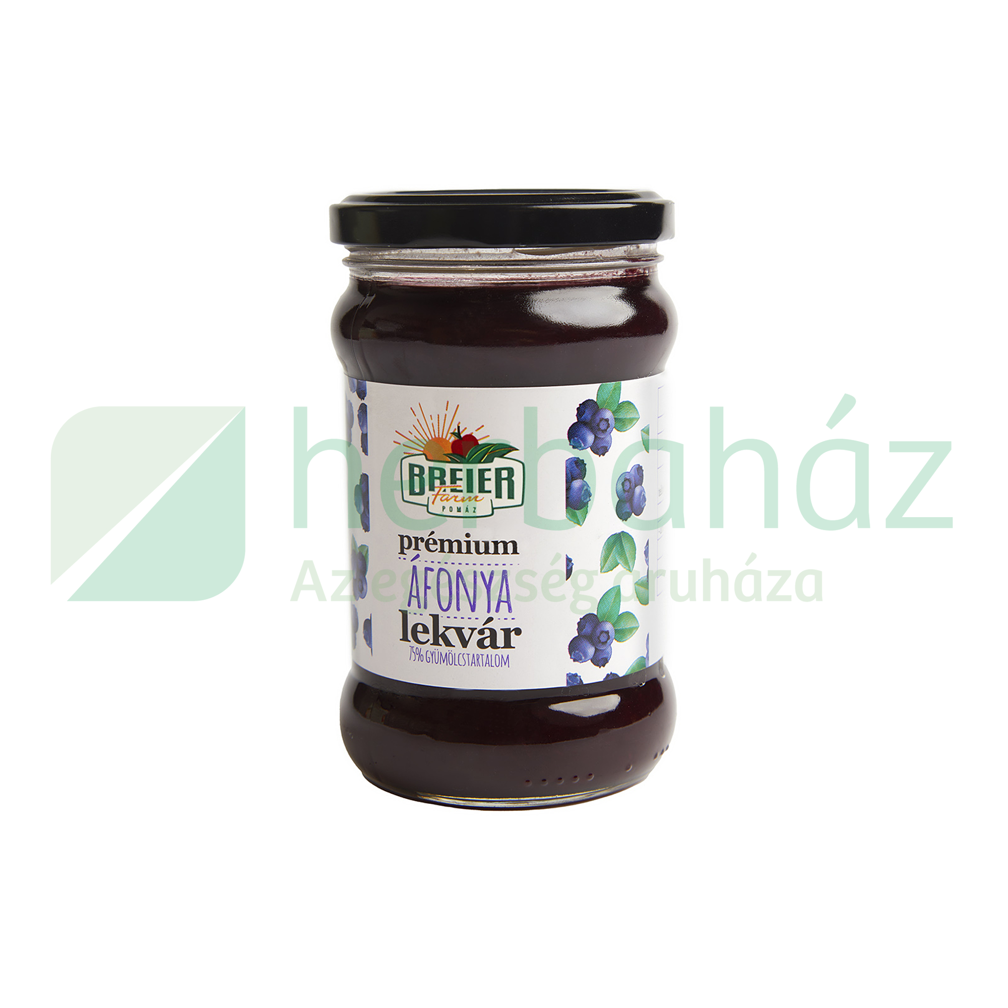 BREIER FARM PRÉMIUM ÁFONYALEKVÁR 75% GYÜMÖLCSTARTALOMMAL 330G