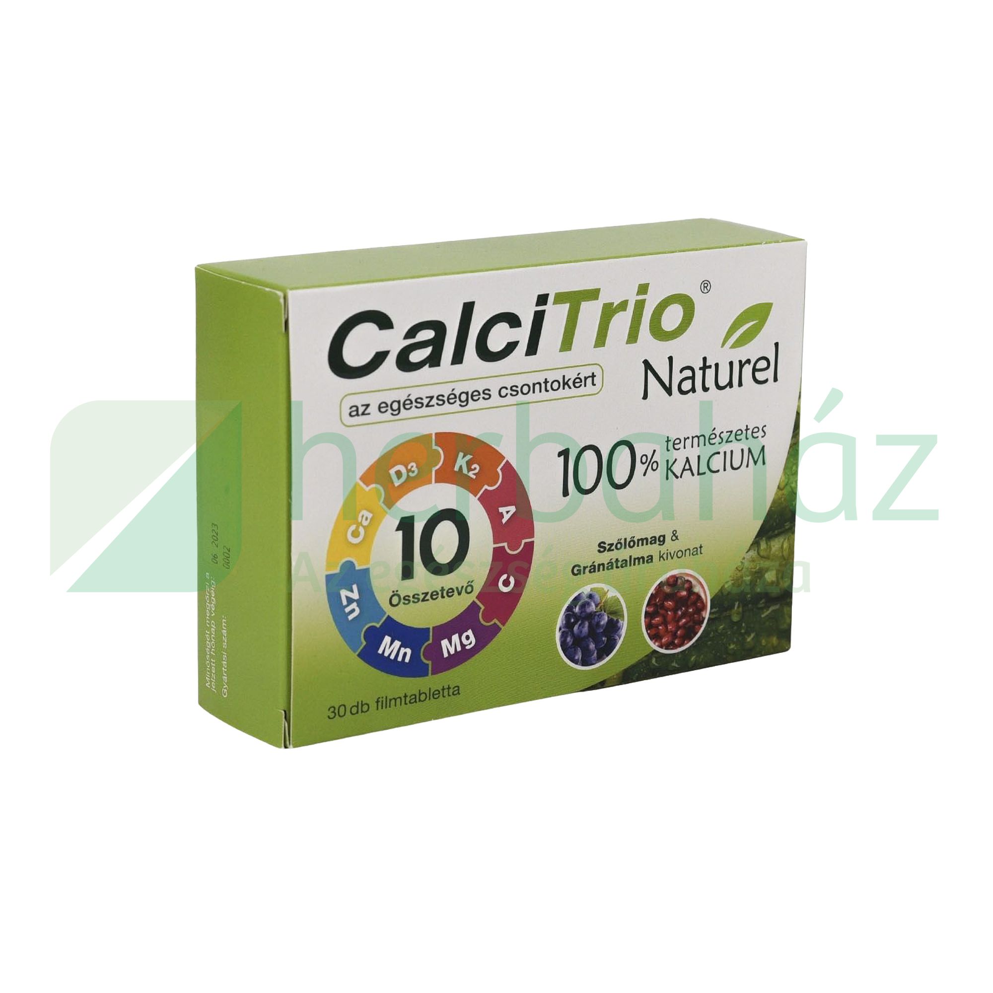 CALCITRIO NATUREL FILMTABLETTA 30DB