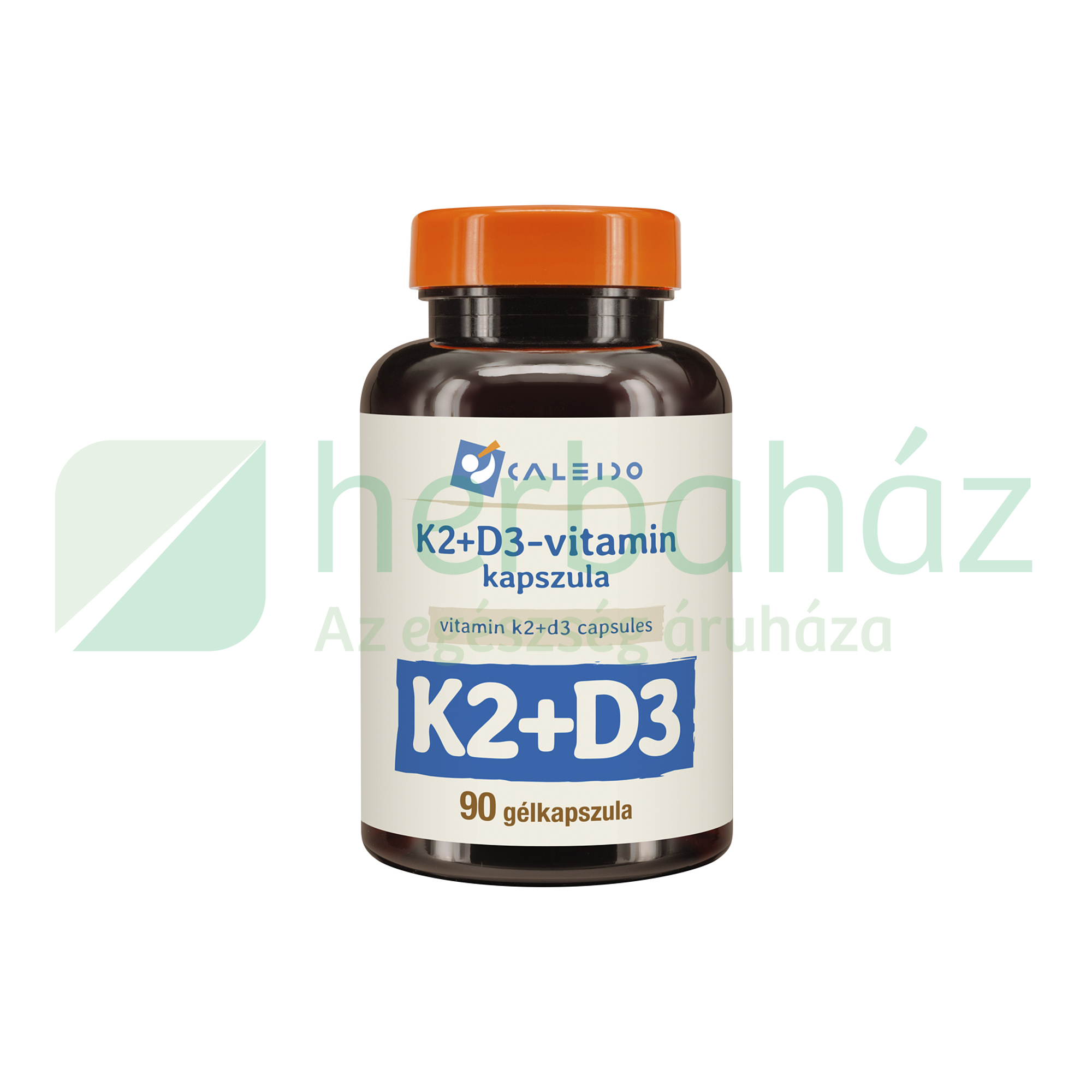 CALEIDO K2 + D3-VITAMIN GÉLKAPSZULA 90DB