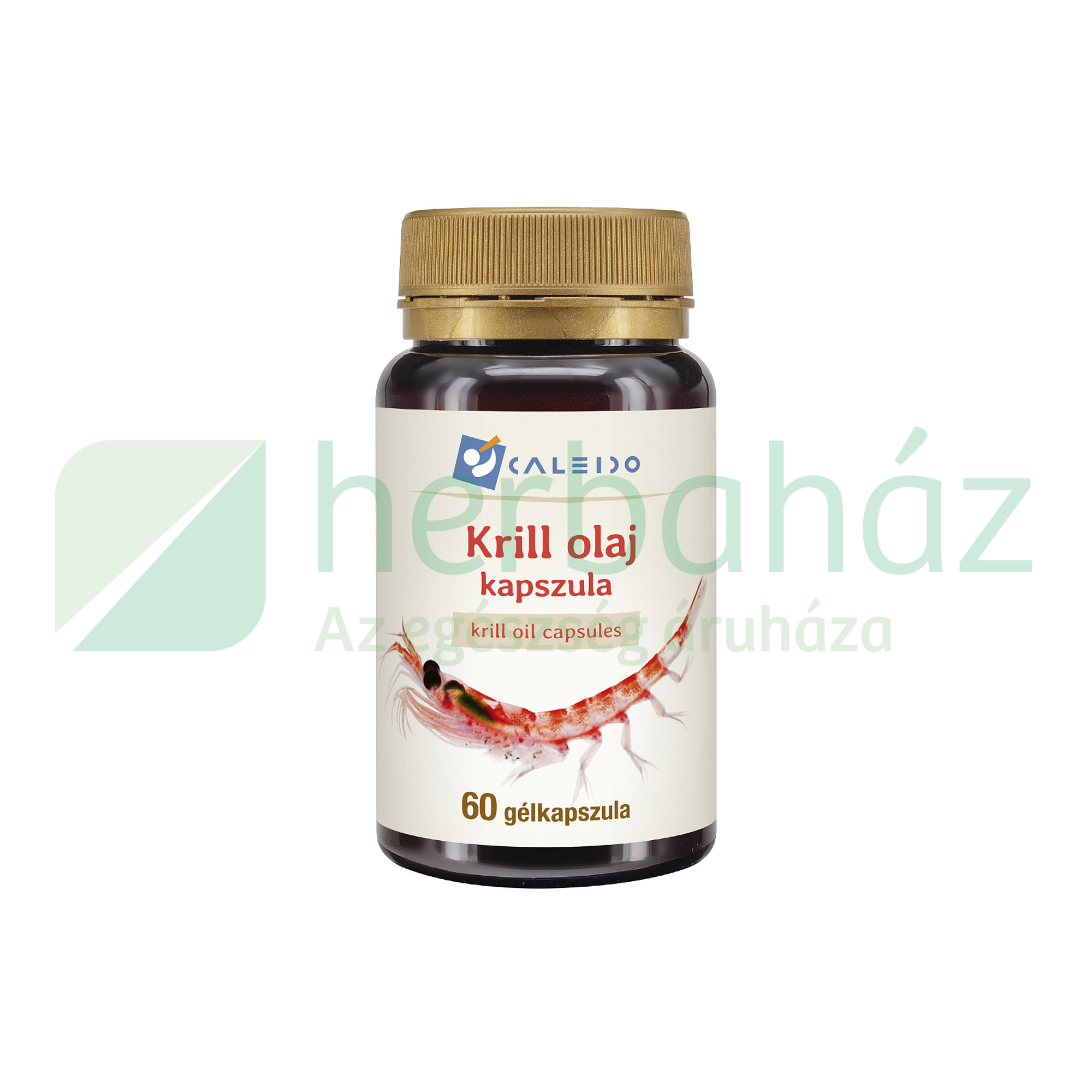 CALEIDO KRILL OLAJ OMEGA-3 GÉLKAPSZULA 60DB