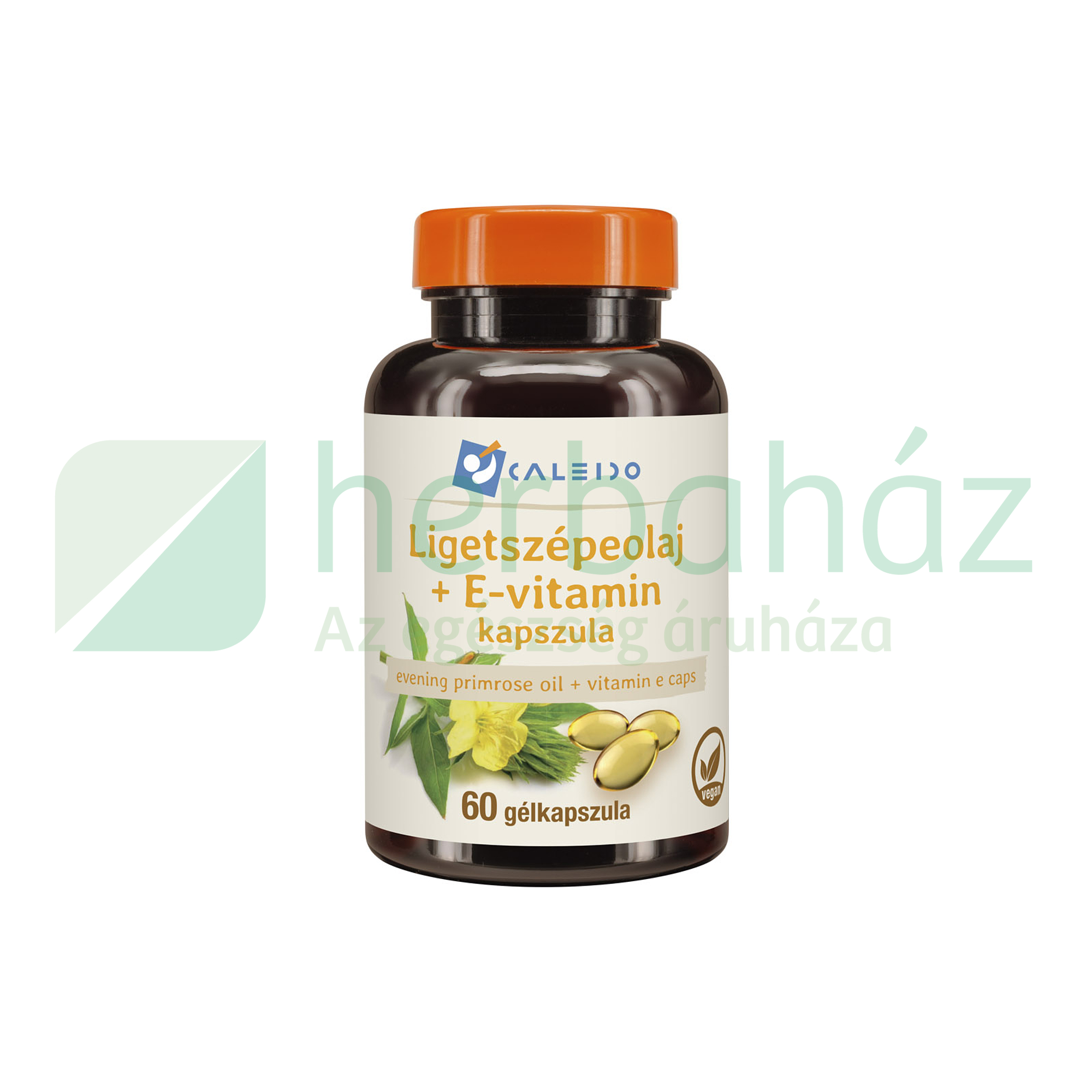 CALEIDO LIGETSZÉPEOLAJ + E-VITAMIN GÉLKAPSZULA 60DB