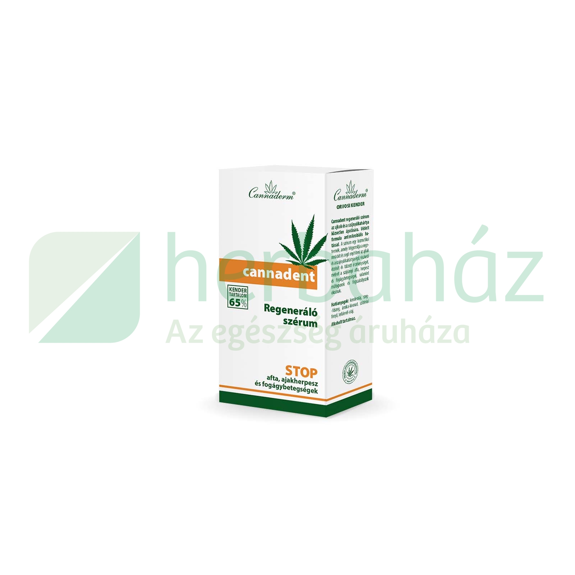 CANNADERM CANNADENT REGENERÁLÓ SZÉRUM 5X1,5 ML