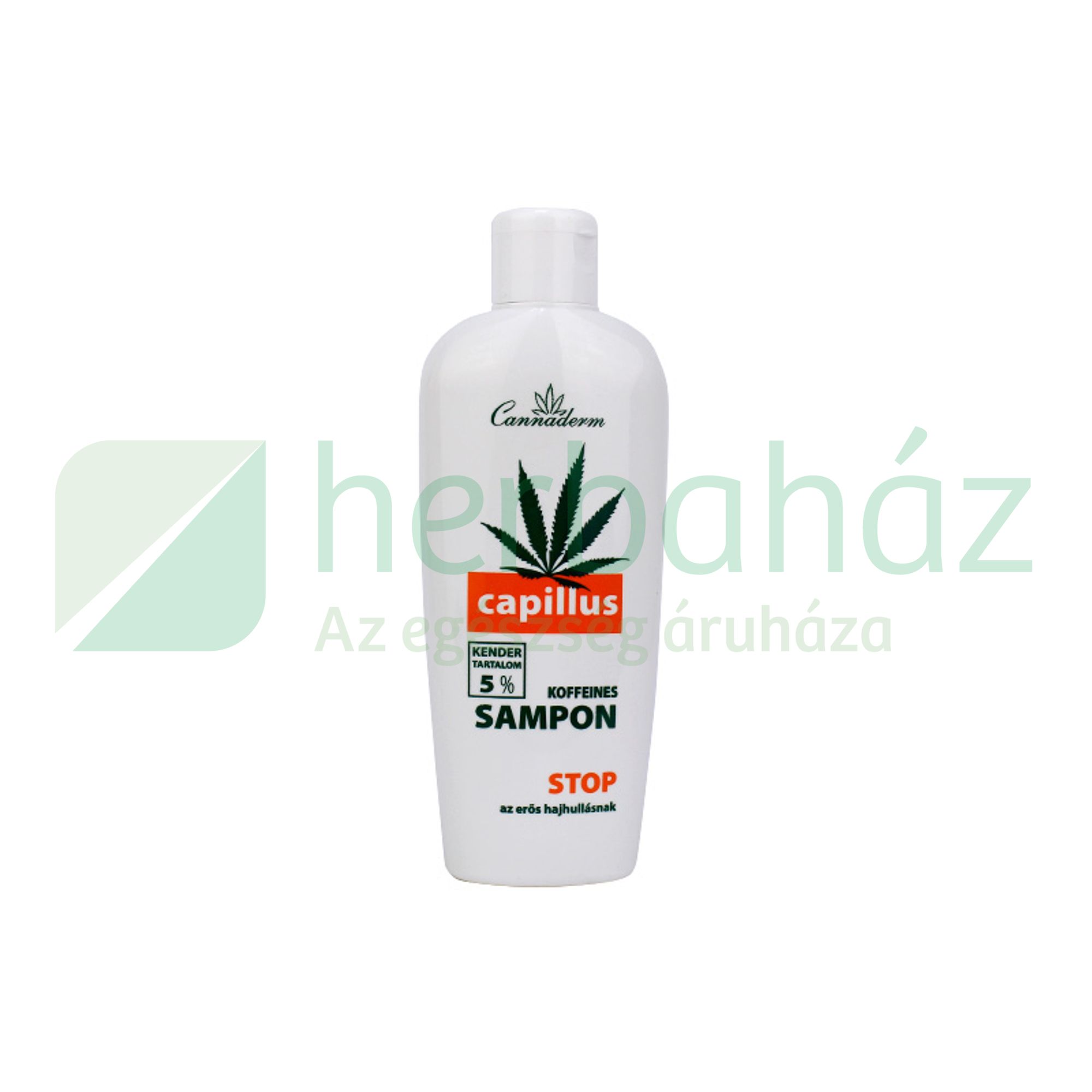 CANNADERM CAPILLUS SAMPON KOFFEINNEL HAJHULLÁS ELLEN 150ML