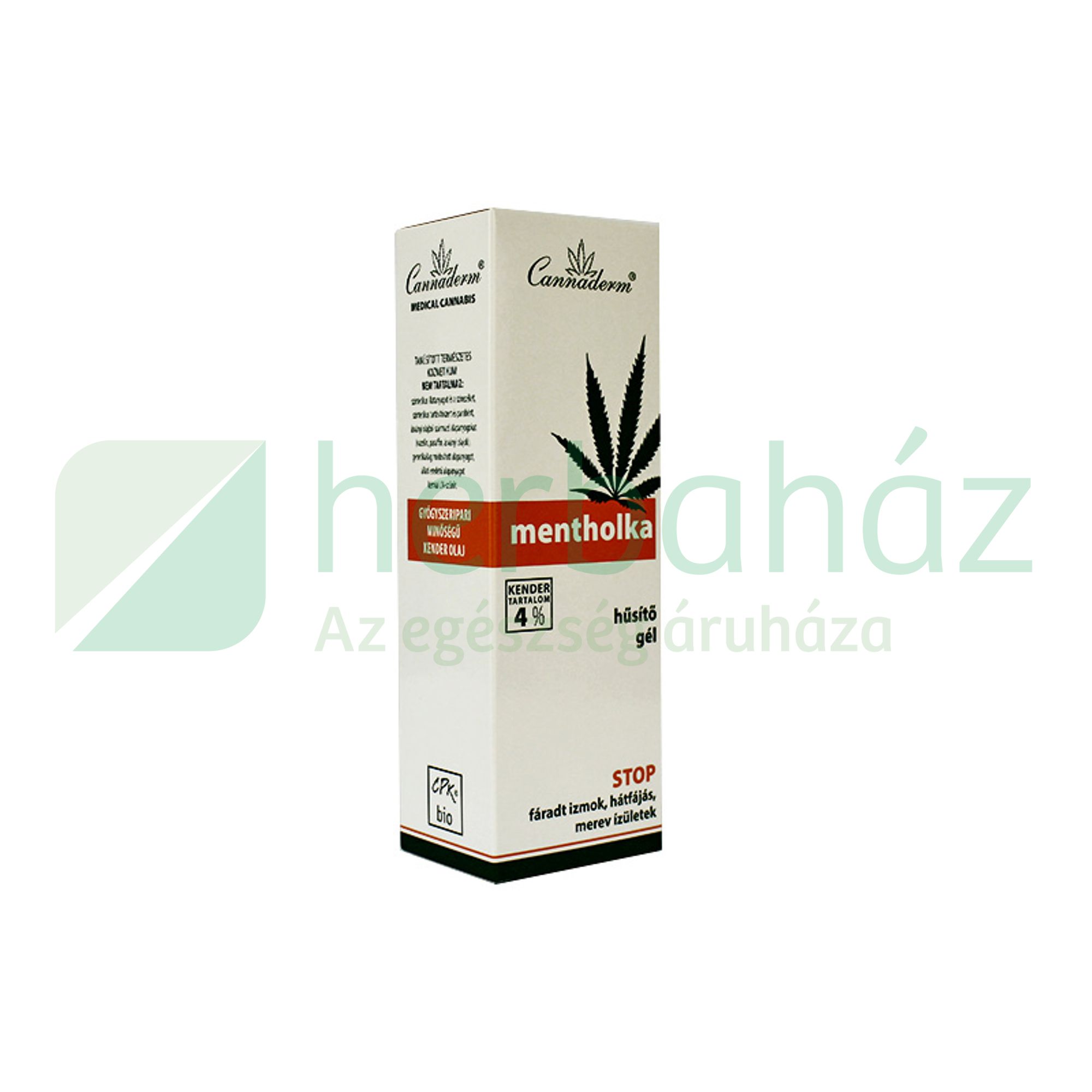 CANNADERM MENTHOLKA HŰSÍTŐ GÉL 200ML