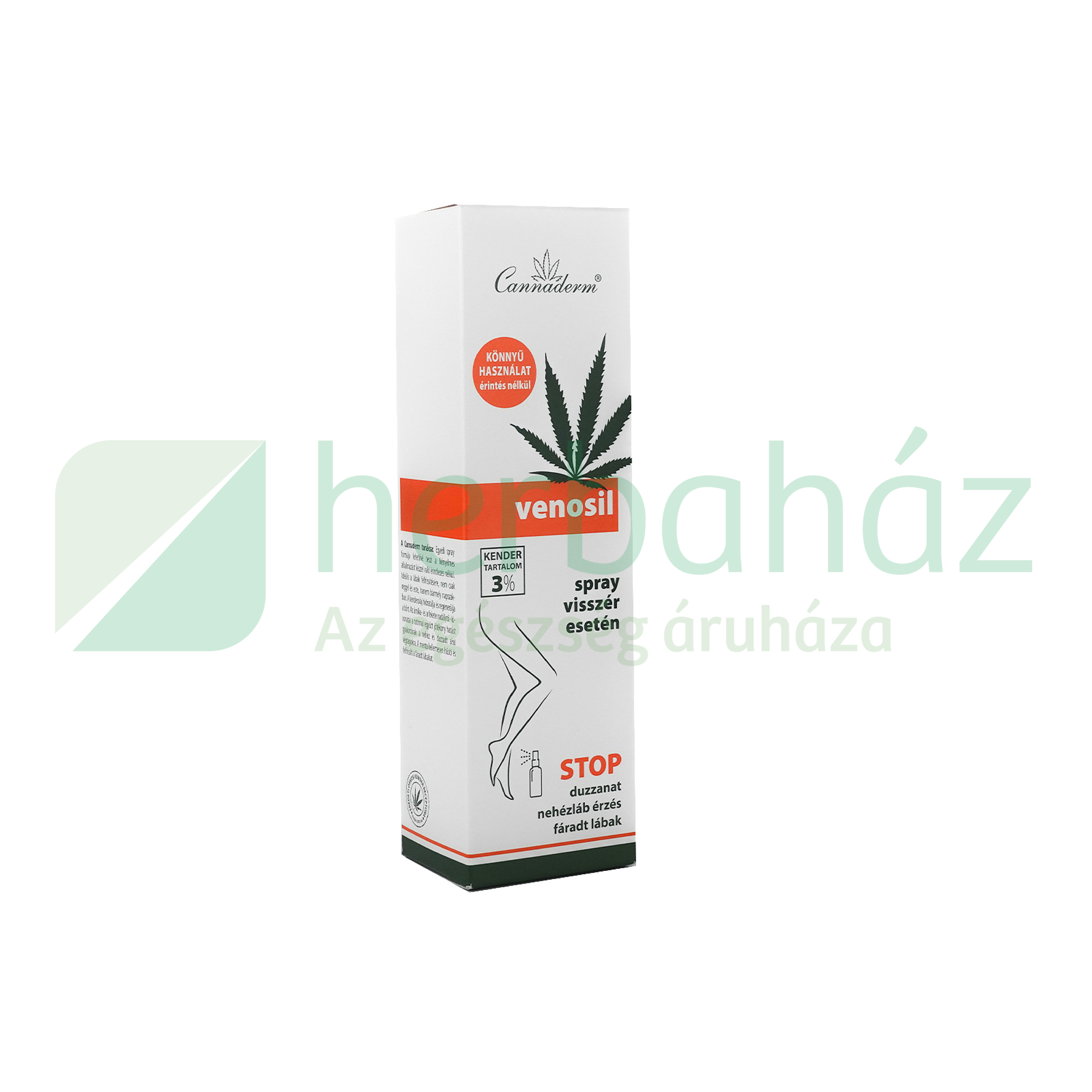 CANNADERM VENOSIL SPRAY VISSZÉR ESETÉN 150ML