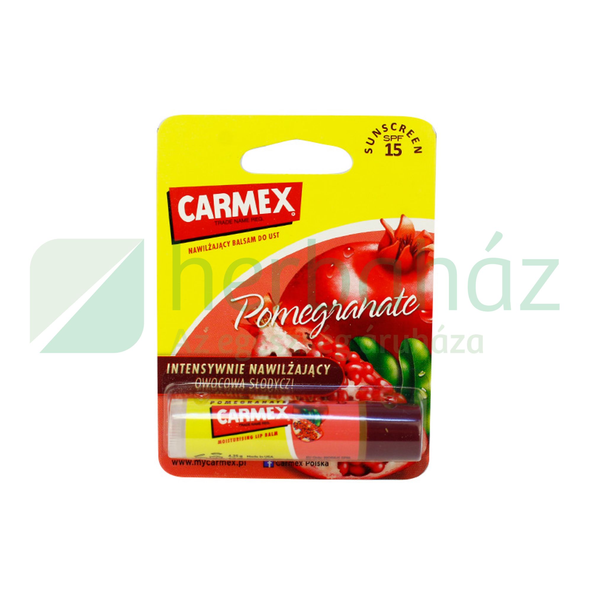 CARMEX AJAKÁPOLÓ STIFT GRÁNÁTALMA 1DB