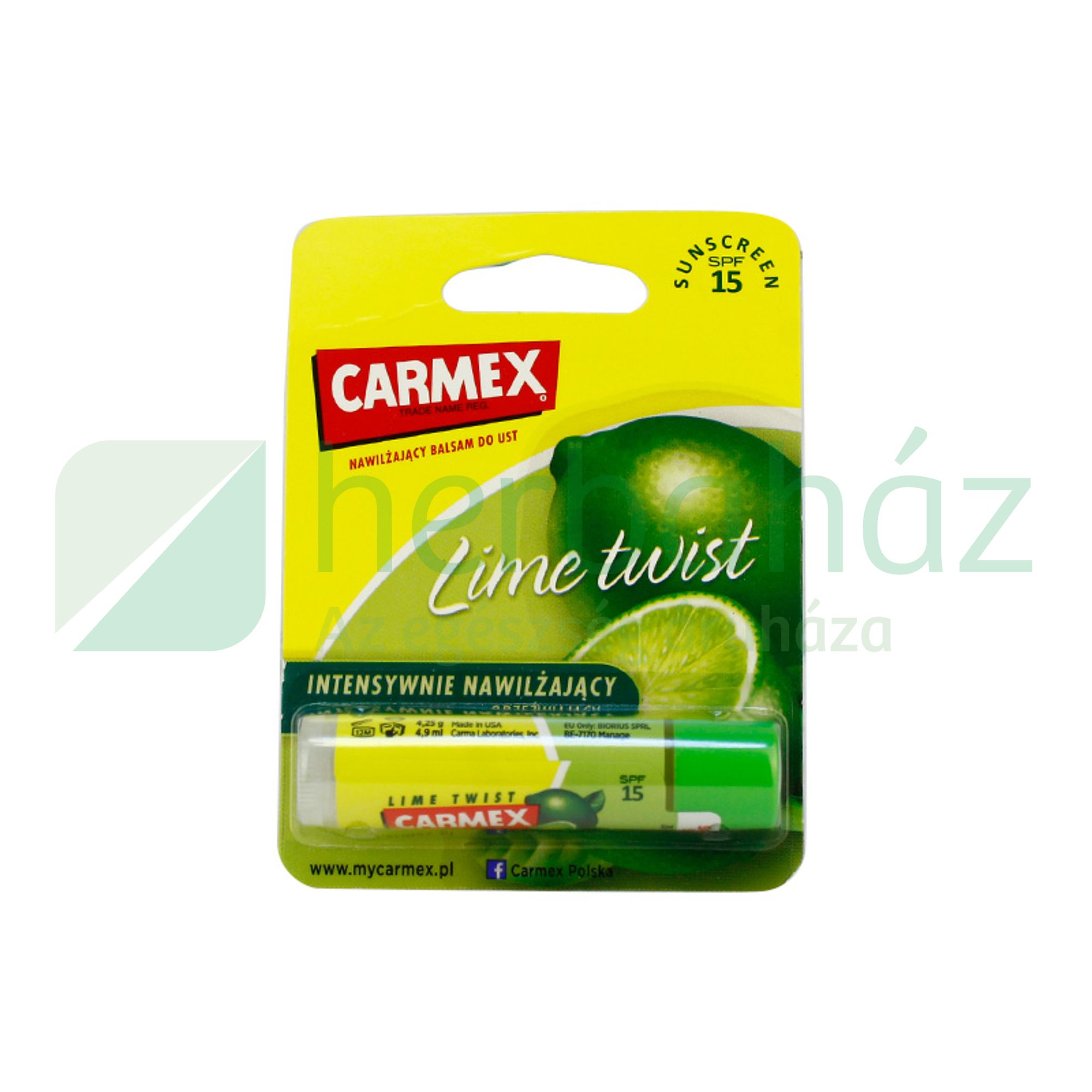 CARMEX AJAKÁPOLÓ STIFT - LIME 1DB