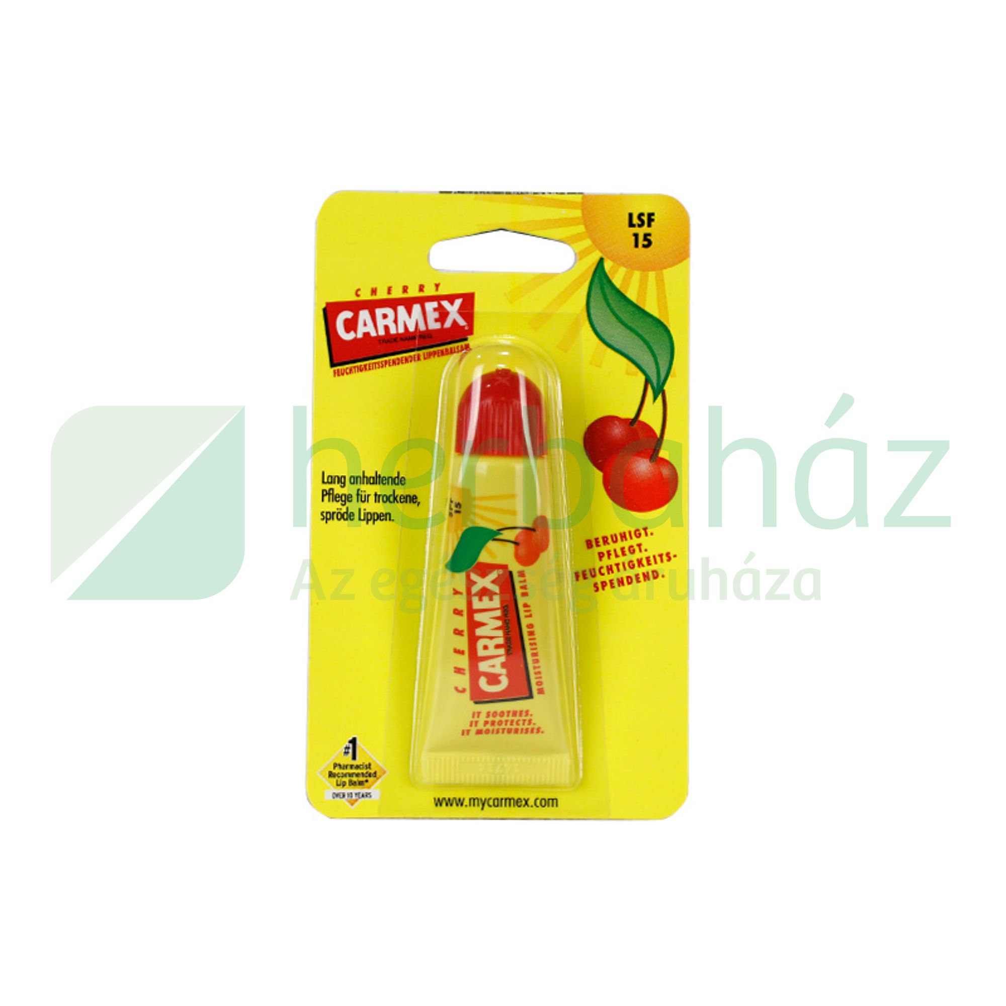 CARMEX AJAKÁPOLÓ TUBOSOS CSERESZNYÉS 10G