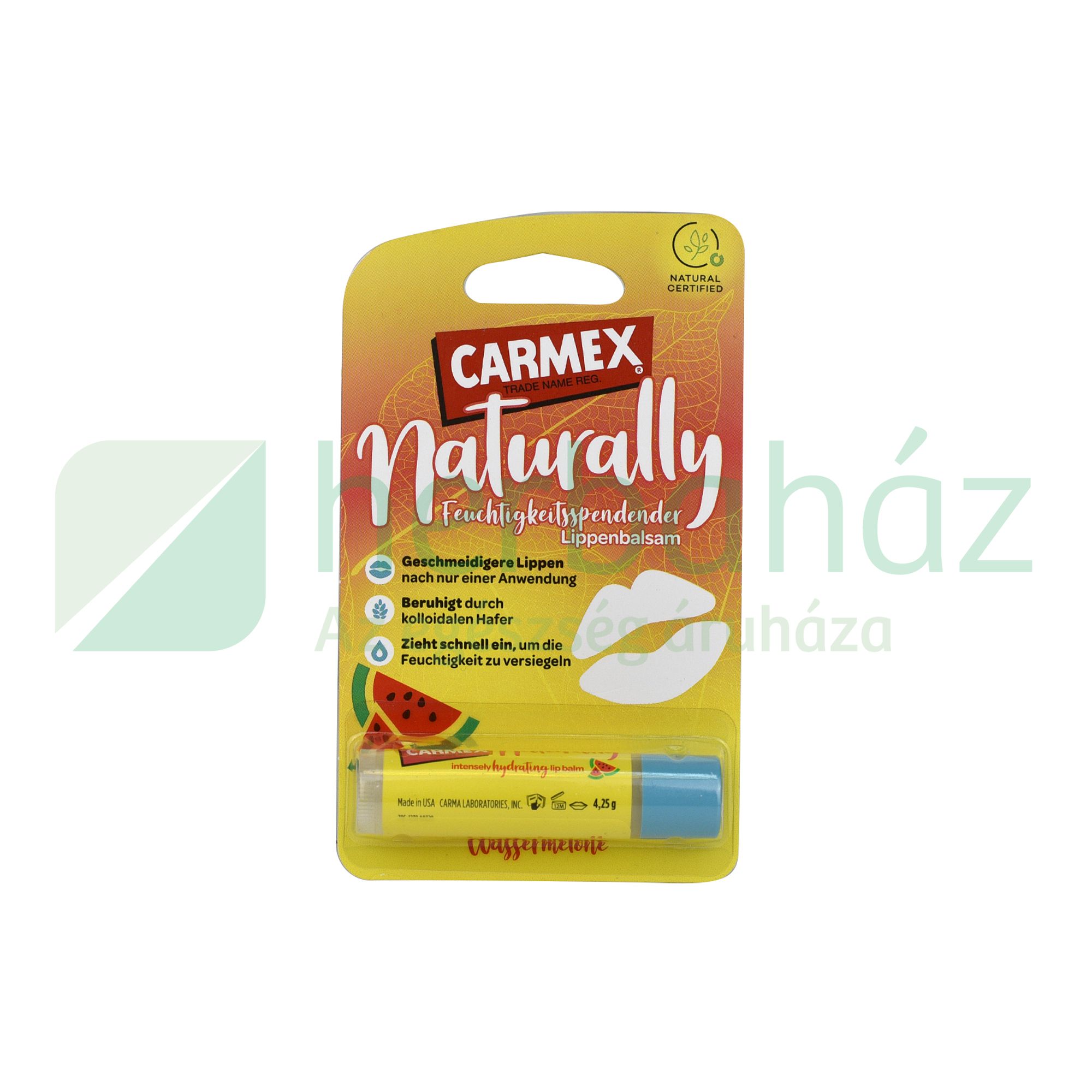 CARMEX NATURALLY AJAKÁPOLÓ - DINNYÉS 1DB