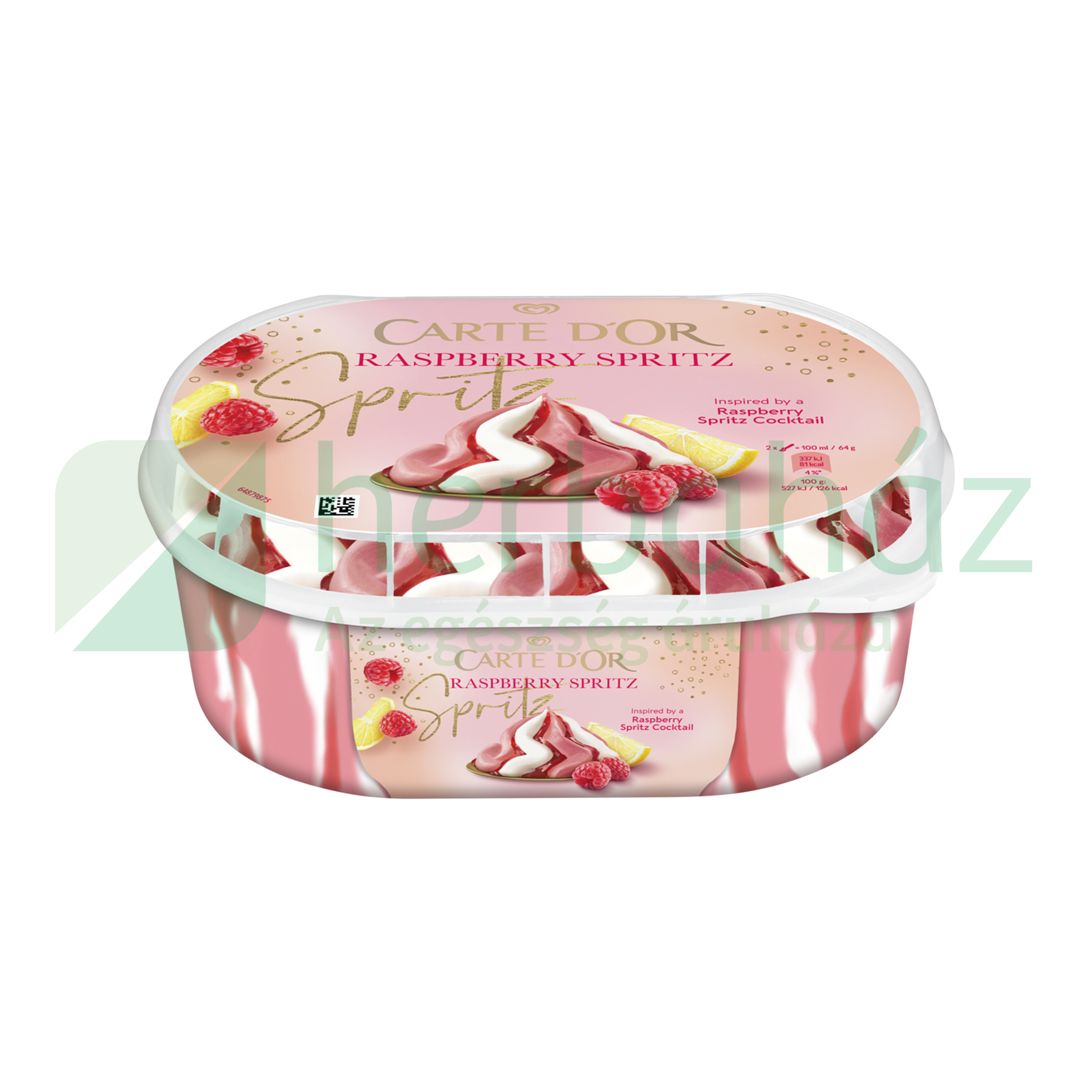 CARTE DOR VEGÁN JÉGKRÉM MÁLNA SPRITZ 825ML[F]