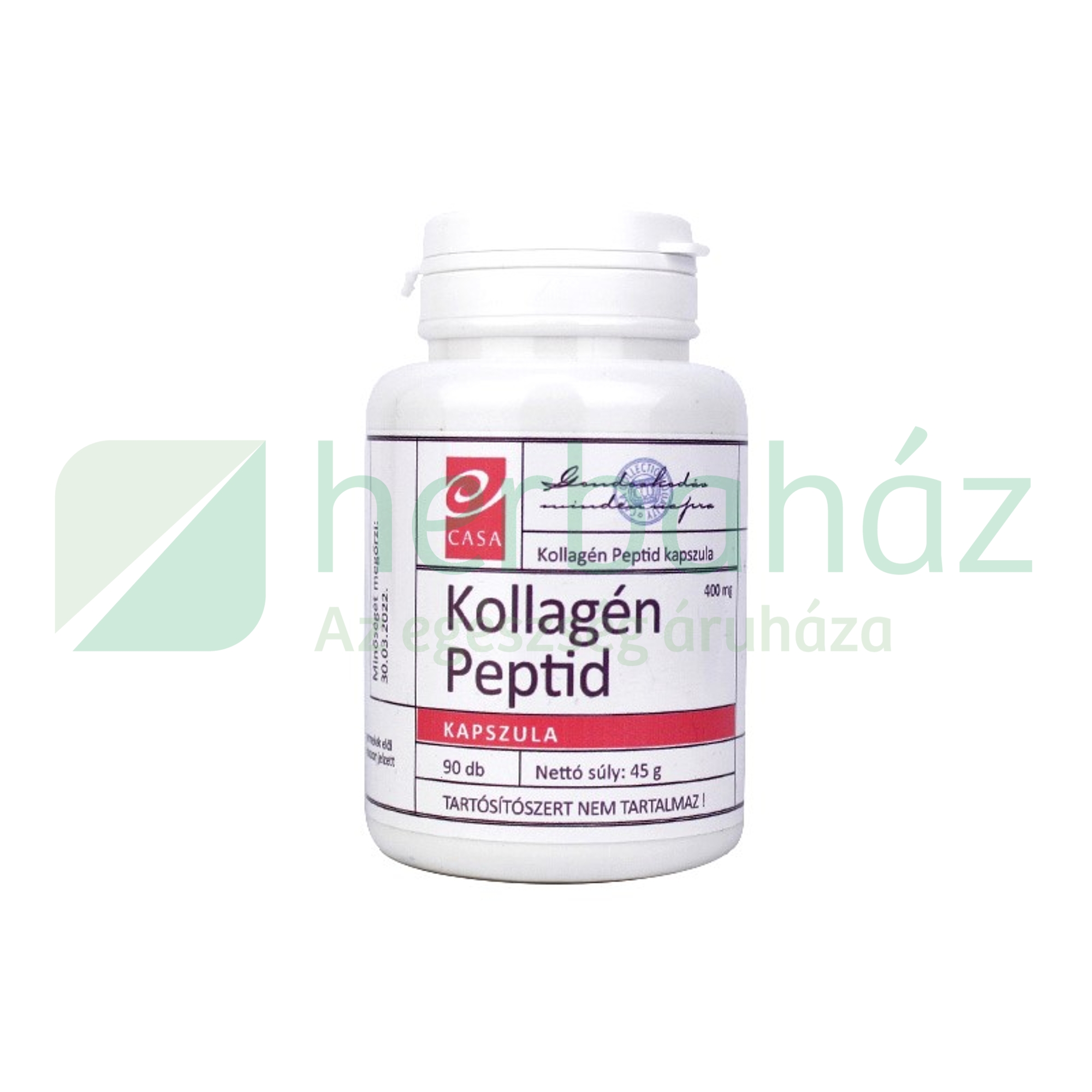 CASA KOLLAGÉN PEPTID 400MG KAPSZULA 90DB