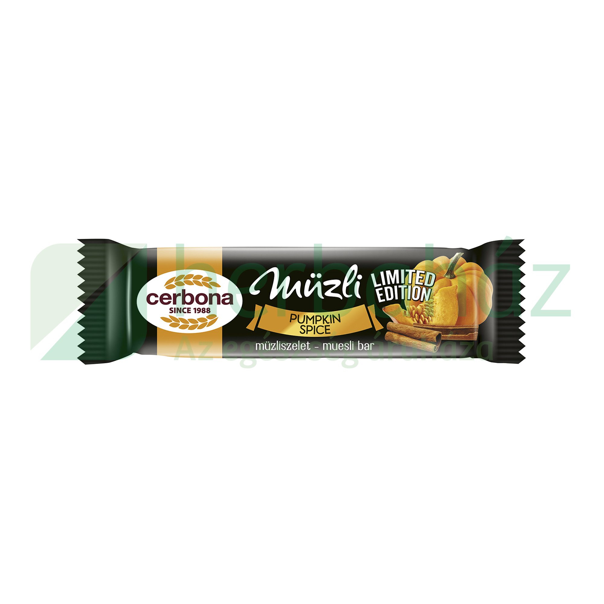 CERBONA MÜZLISZELET PUMPKIN SPICE (SÜTŐTÖK ÍZŰ) LIMITED EDITION 20G