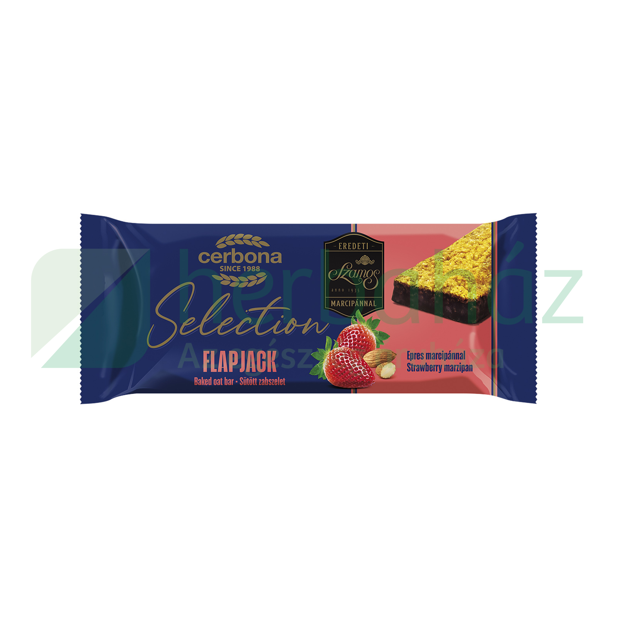 CERBONA SELECTION FLAPJACK ZABSZELET EPRES MARCIPÁNNAL 40G