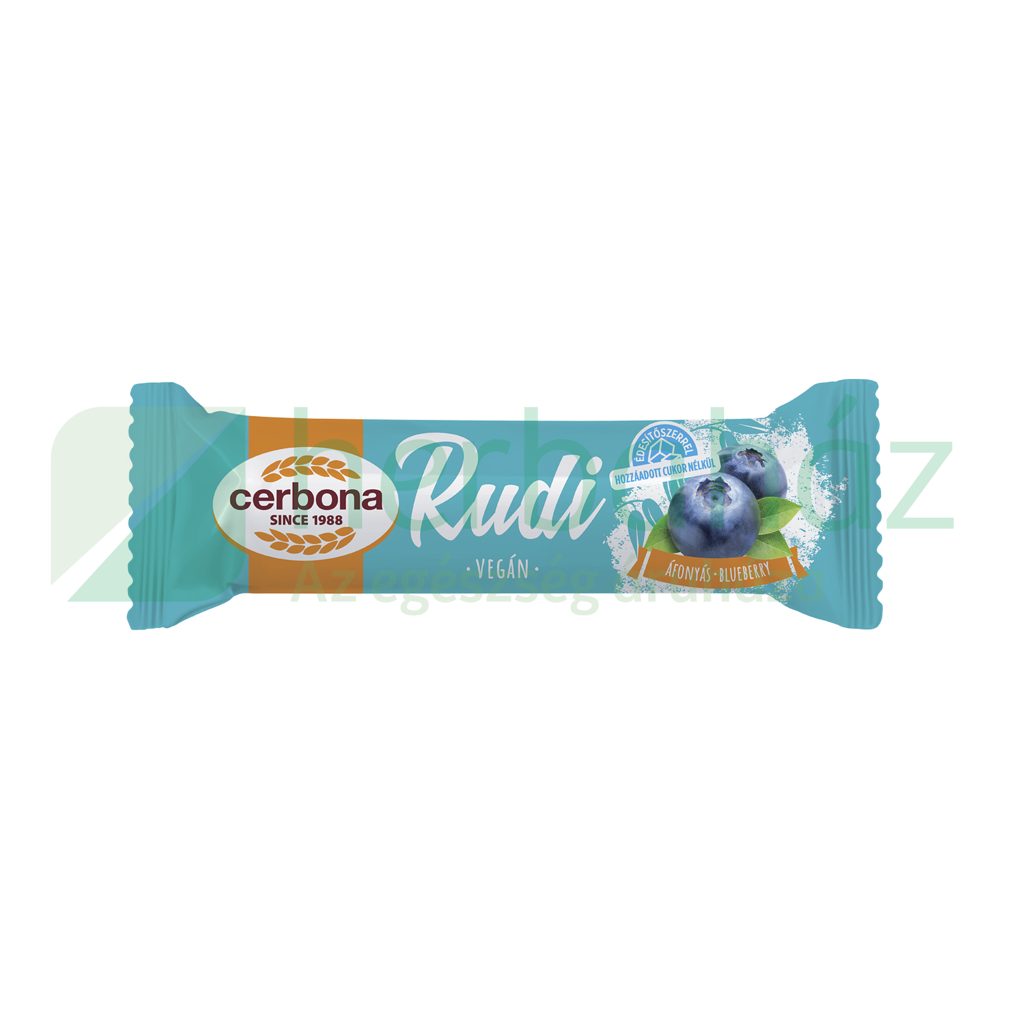 CERBONA VEGÁN ÁFONYÁS RUDI HOZZÁADOTT CUKOR NÉLKÜL 30G