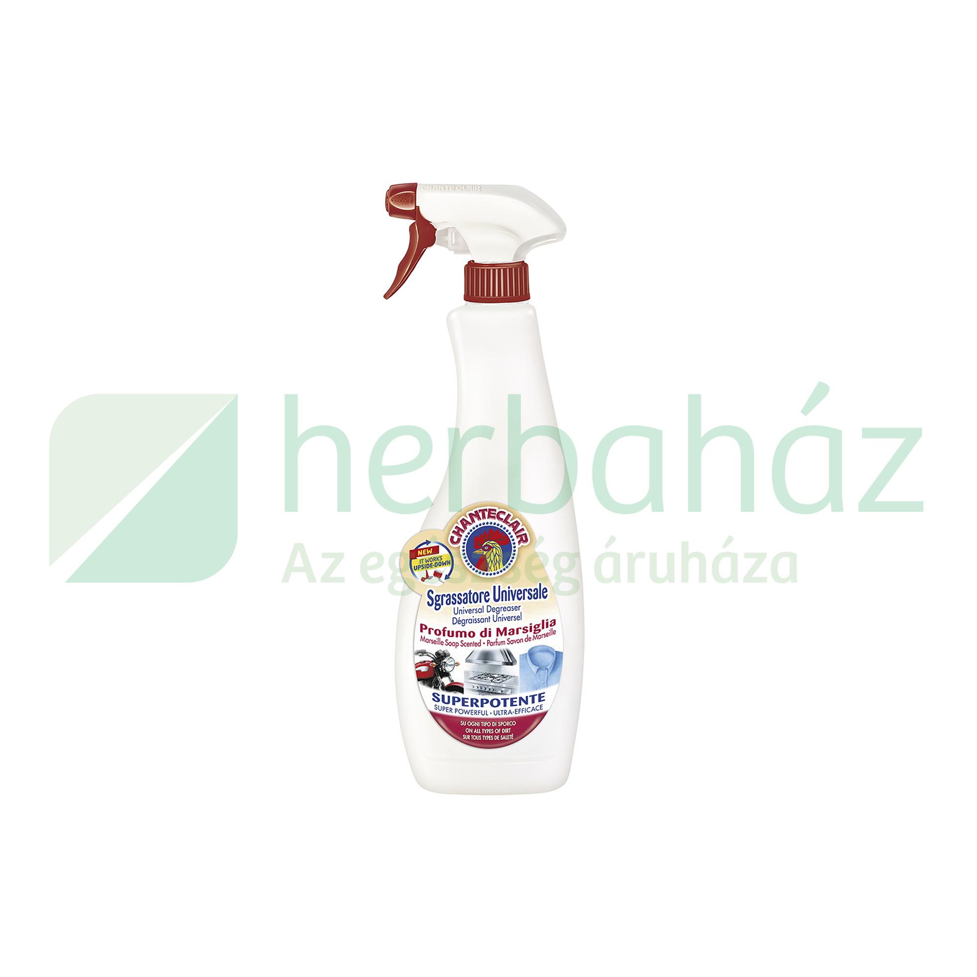CHANTECLAIR ZSÍROLDÓ UNIVERZÁLIS TISZTÍTÓSZER MARSEILLE SZAPPAN 600ML