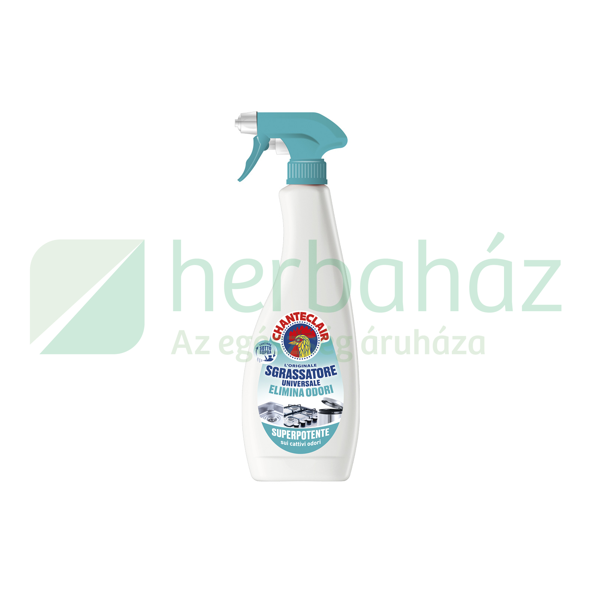 CHANTECLAIR ZSÍROLDÓ, UNIVERZÁLIS TISZTÍTÓ, SZAGELTÁVOLÍTÓ 600ML