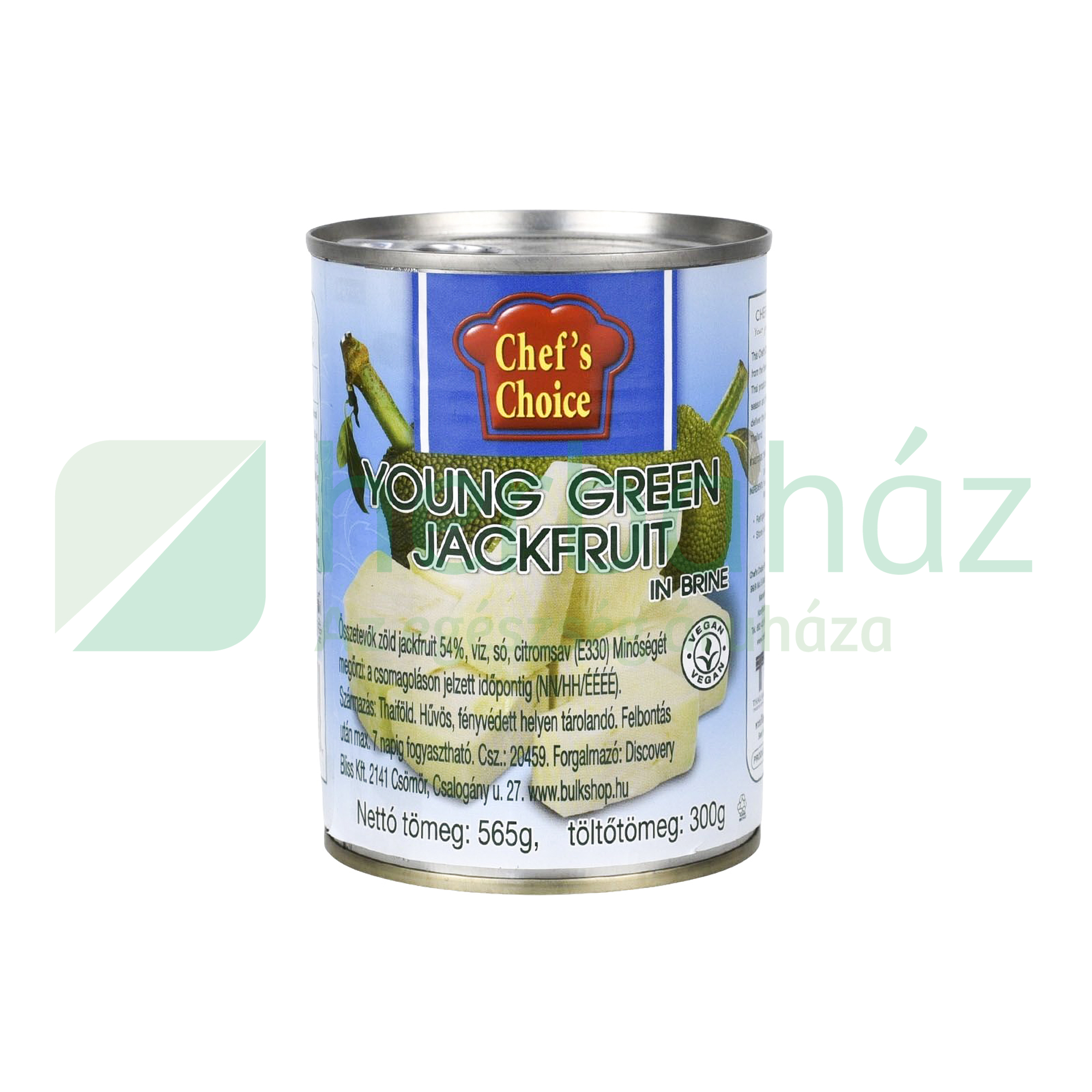 CHEFS CHOICE JACKFRUIT KONZERV ZÖLD 565G