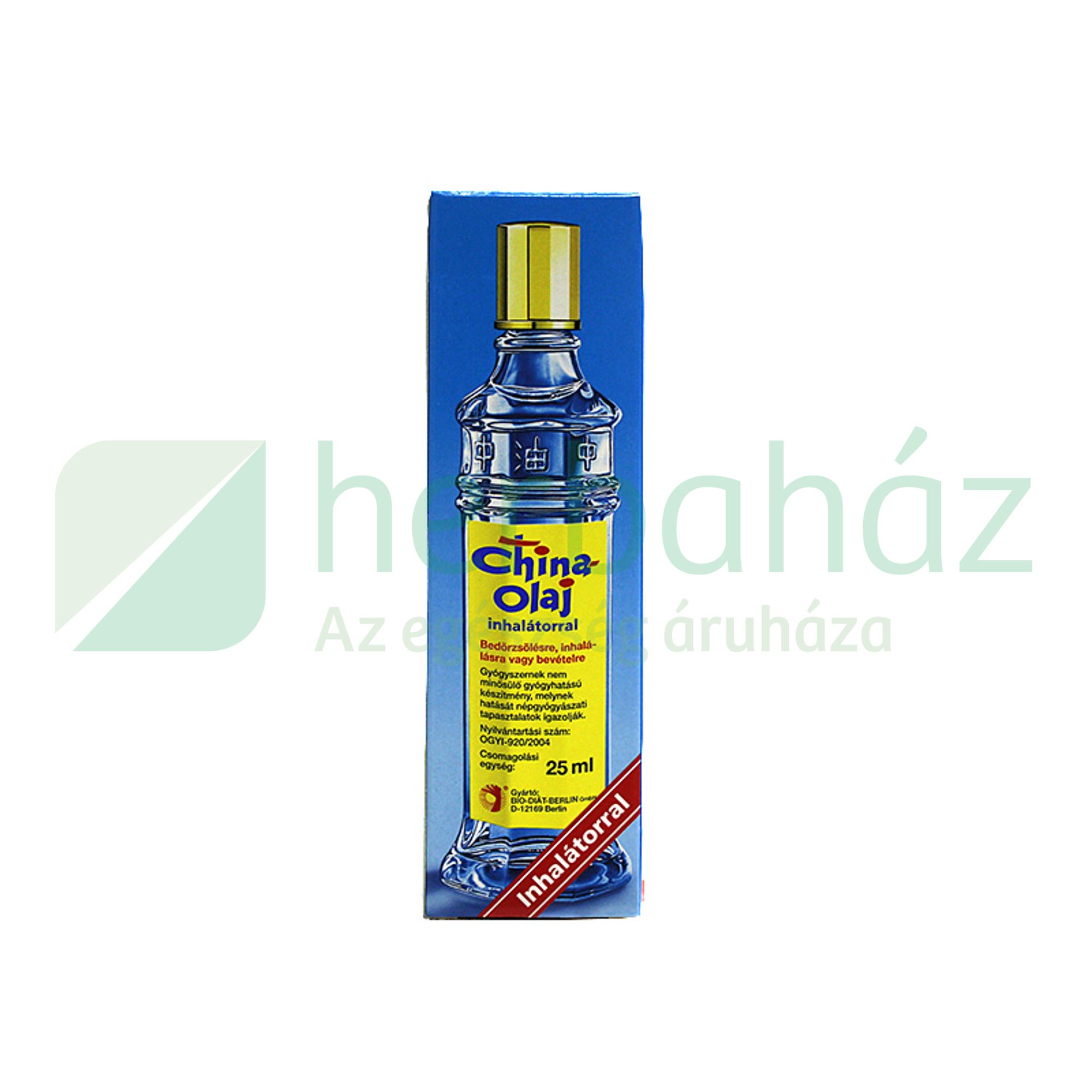 CHINA OLAJ 25ML INHALÁTORRAL