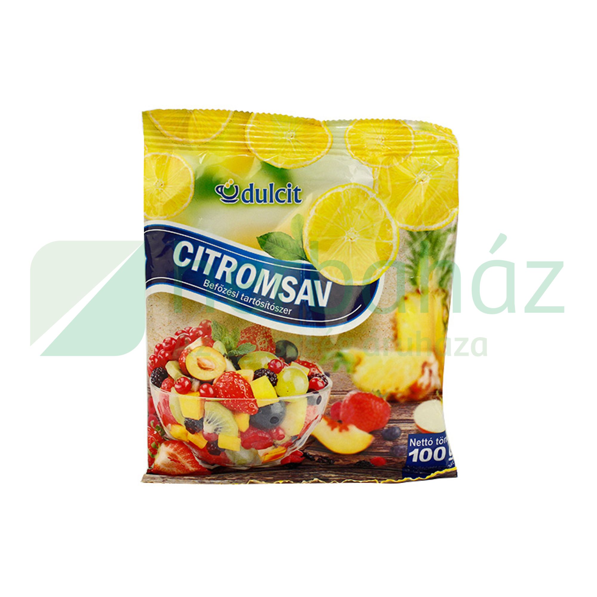 DULCIT CITROMSAV - BEFŐZÉSI TARTÓSÍTÓSZER 100G