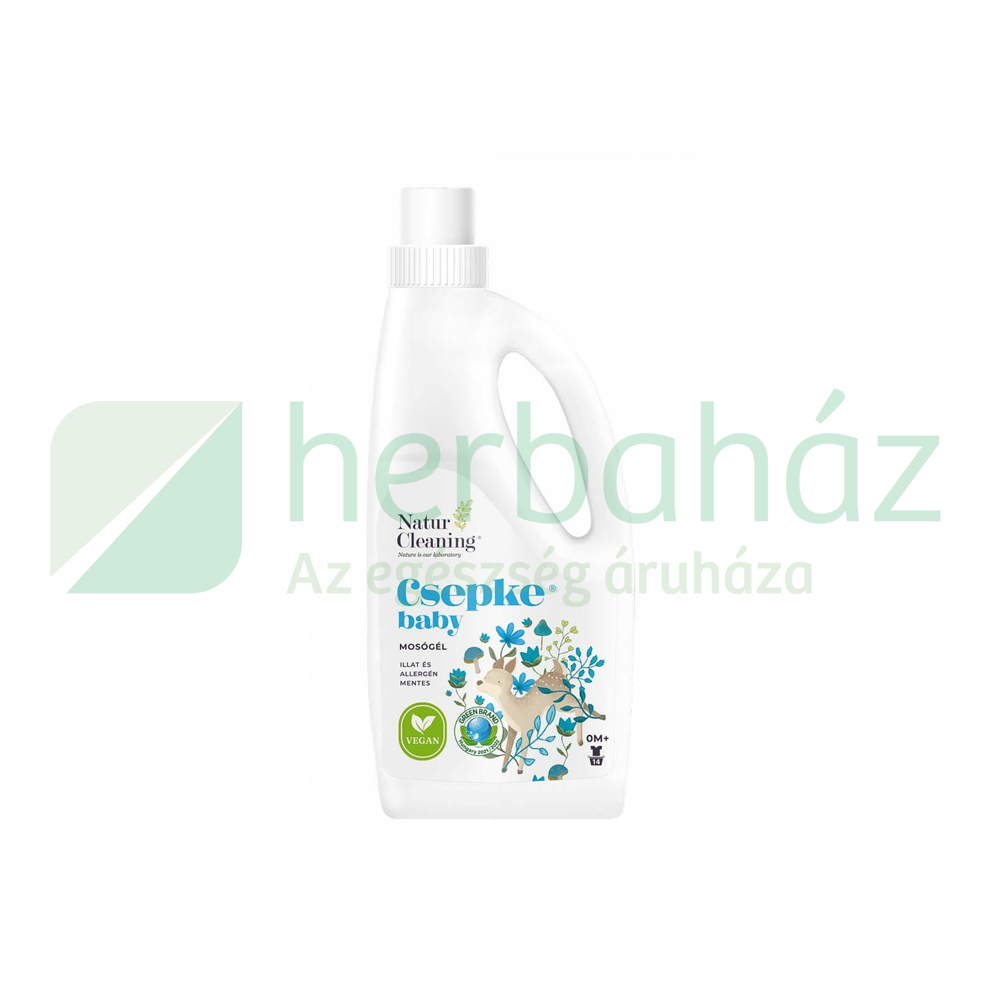 CSEPKE BABY 0M+ ALLERGÉNMENTES MOSÓGÉL 1000ML