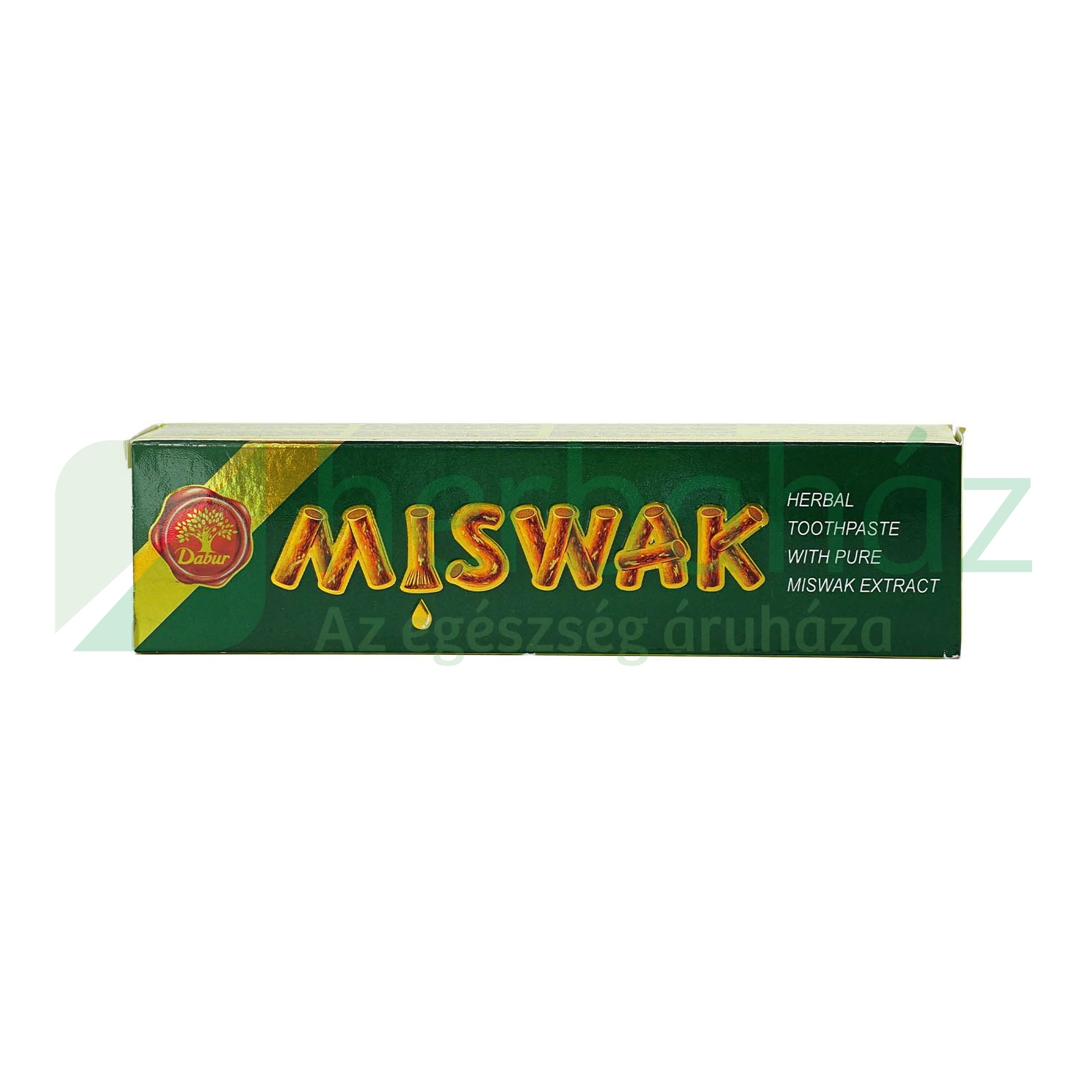 DABUR FLUORIDMENTES GYÓGYNÖVÉNYES MISWAK FOGKRÉM 100ML