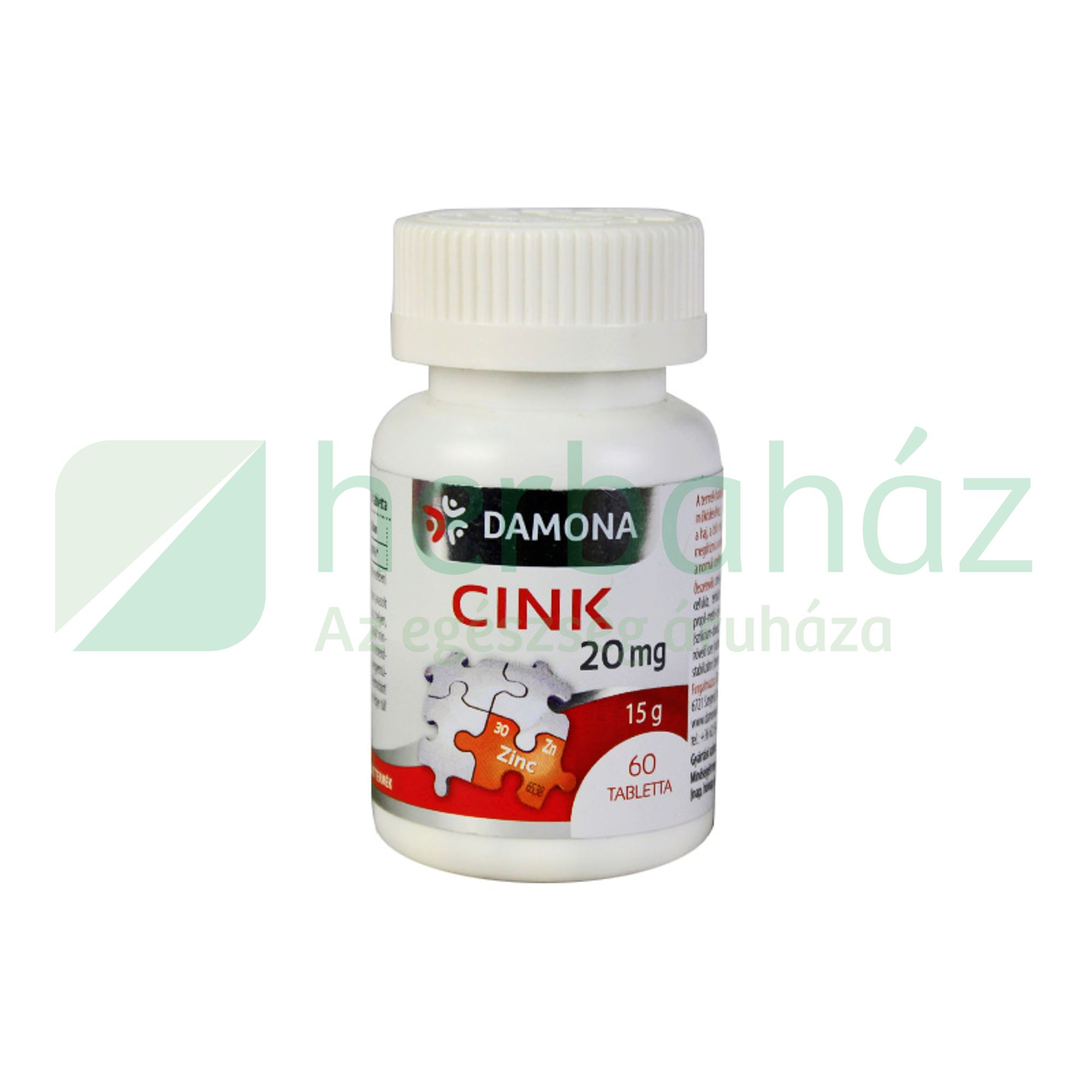 DAMONA CINK 20MG TABLETTA 60DB