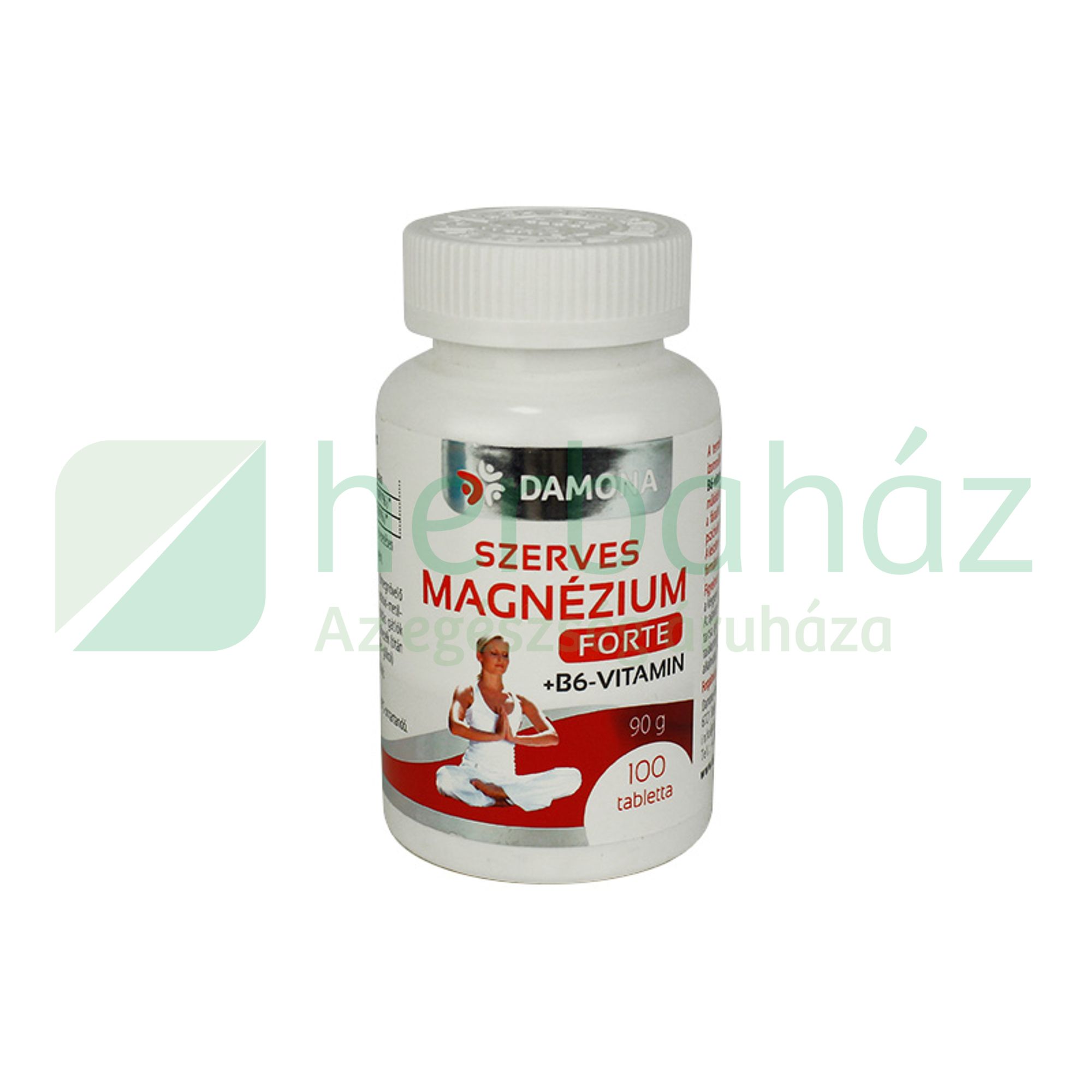 DAMONA SZERVES MAGNÉZIUM FORTE + B6-VITAMIN TABLETTA 100DB