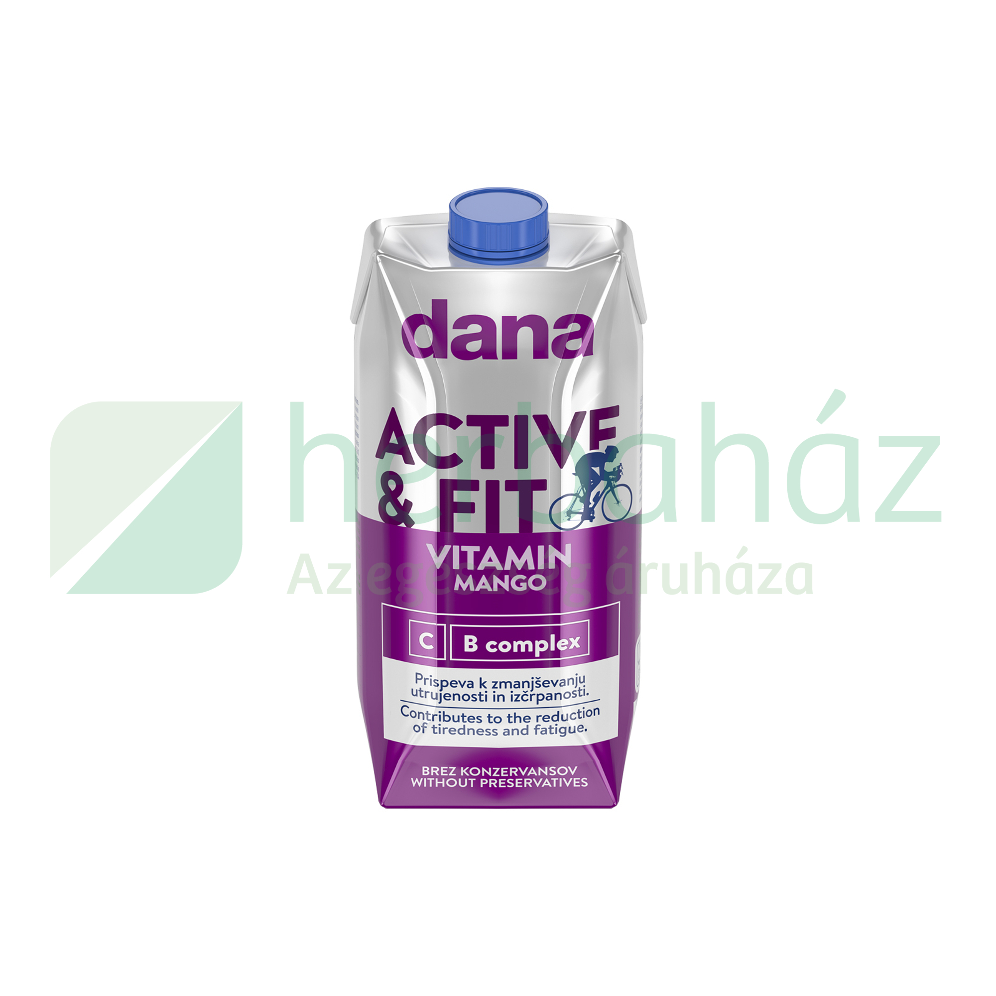 DANA VITAMIN VÍZ ACTIVE FIT SZÉNSAVMENTES ÜDÍTŐITAL 750ML