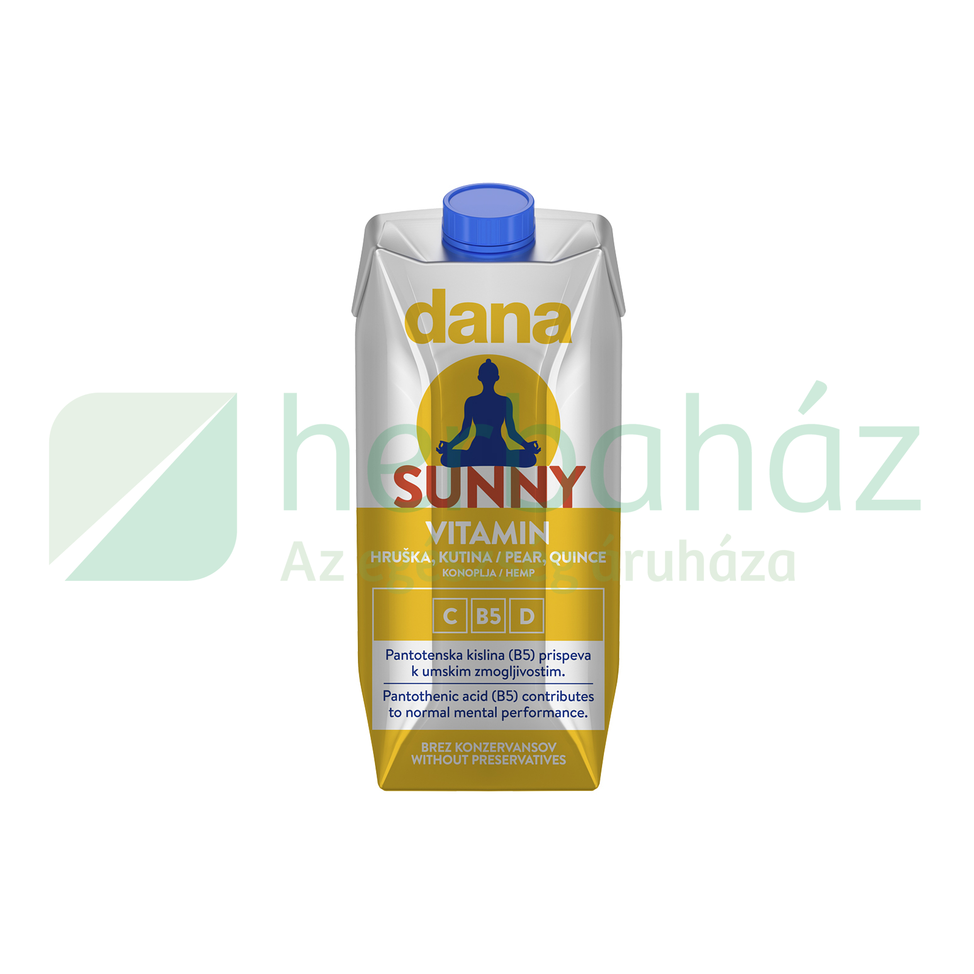 DANA VITAMIN VÍZ SUNNY SZÉNSAVMENTES ÜDÍTŐITAL 750ML