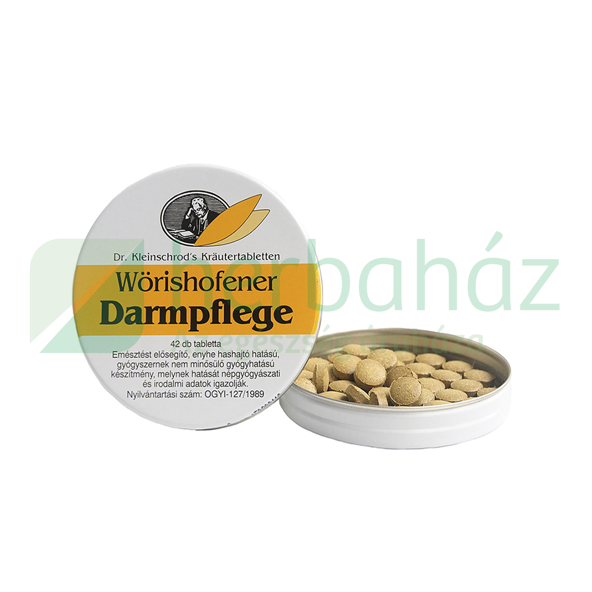 WÖRISHOFENER DARMPFLEGE TABLETTA 42DB