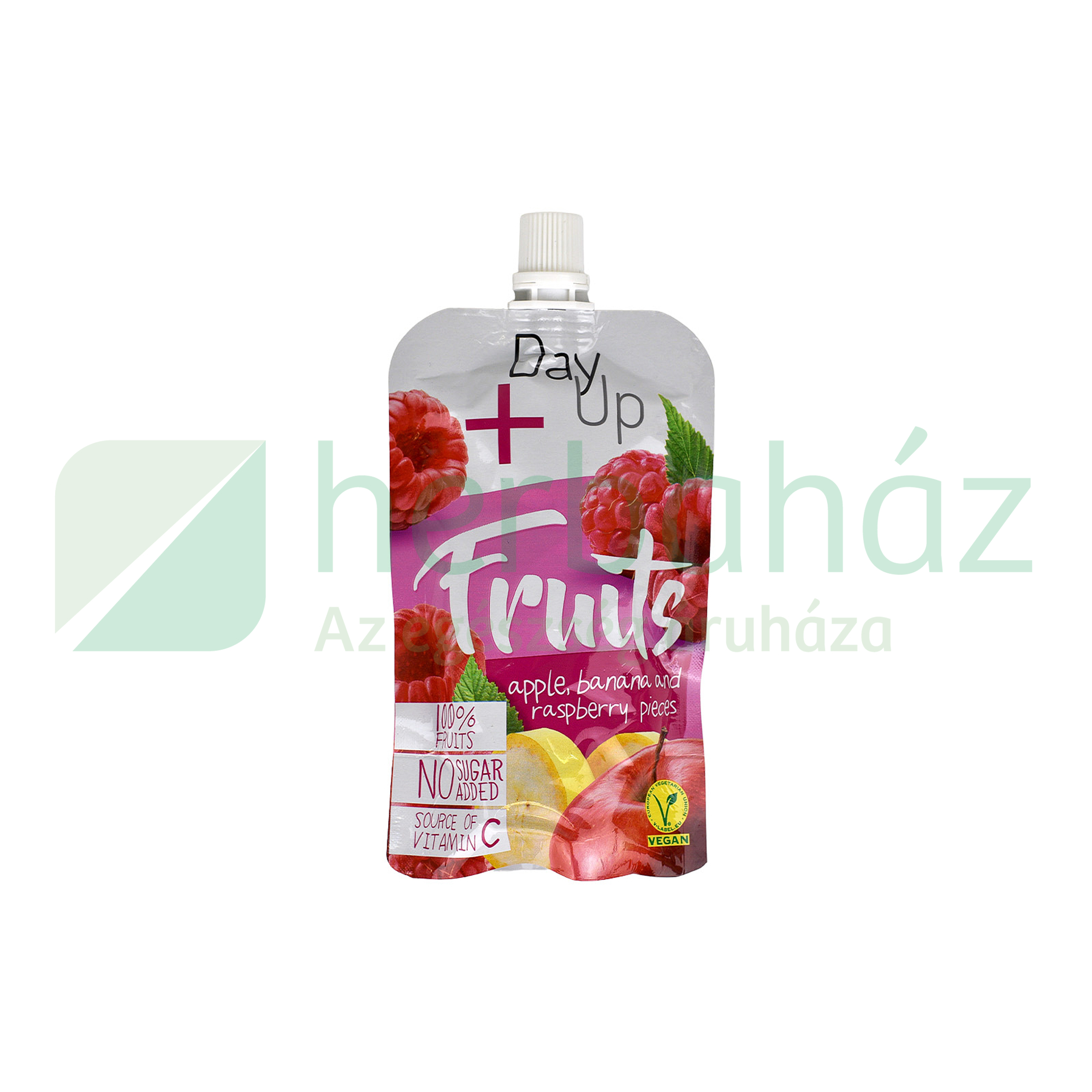 DAYUP FRUITS ALMAPÜRÉ BANÁN-MÁLNA C-VITAMINNAL 100G