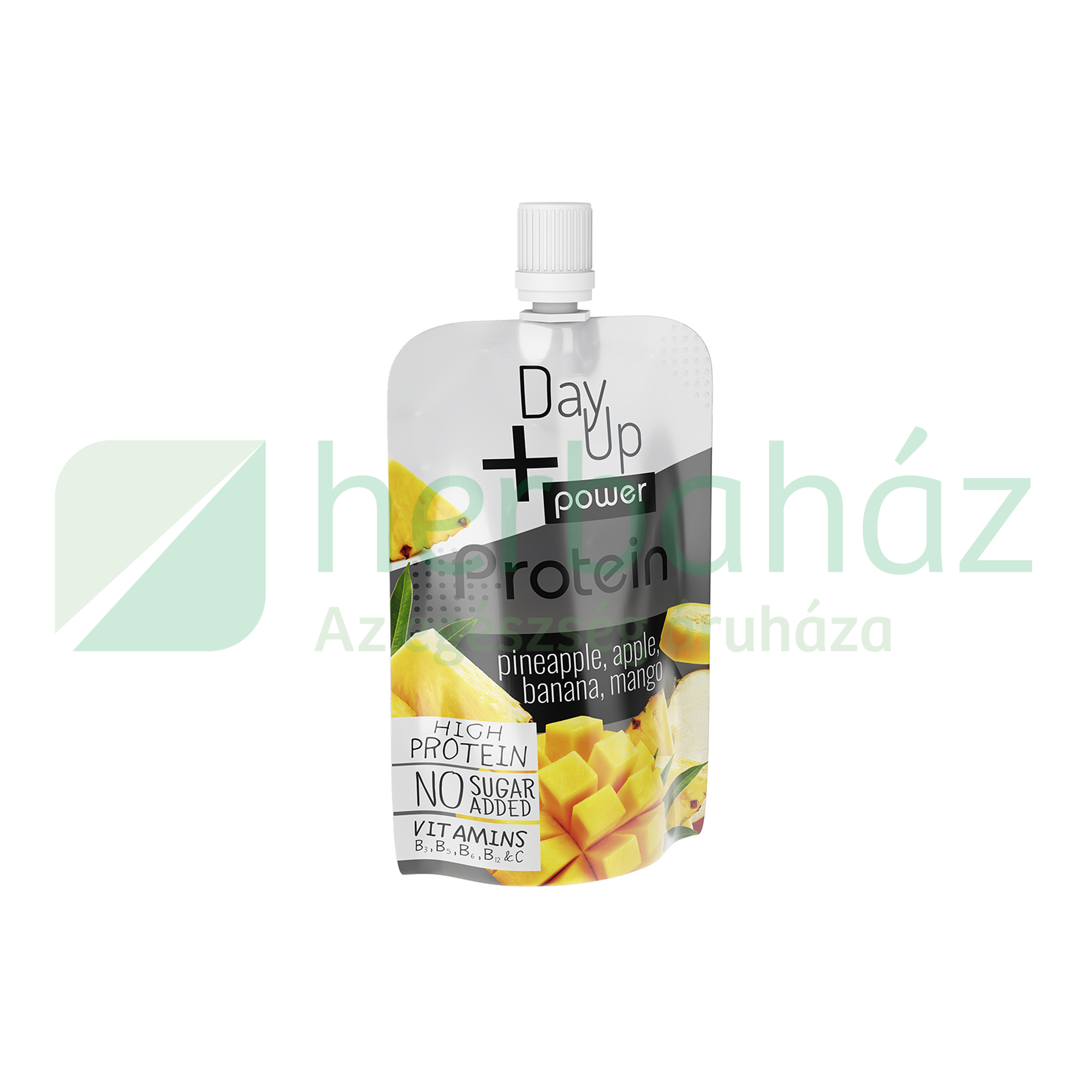 DAYUP POWER PROTEIN ANANÁSZPÜRÉ ALMAVAL, BANÁNNAL, MANGÓVAL 100G