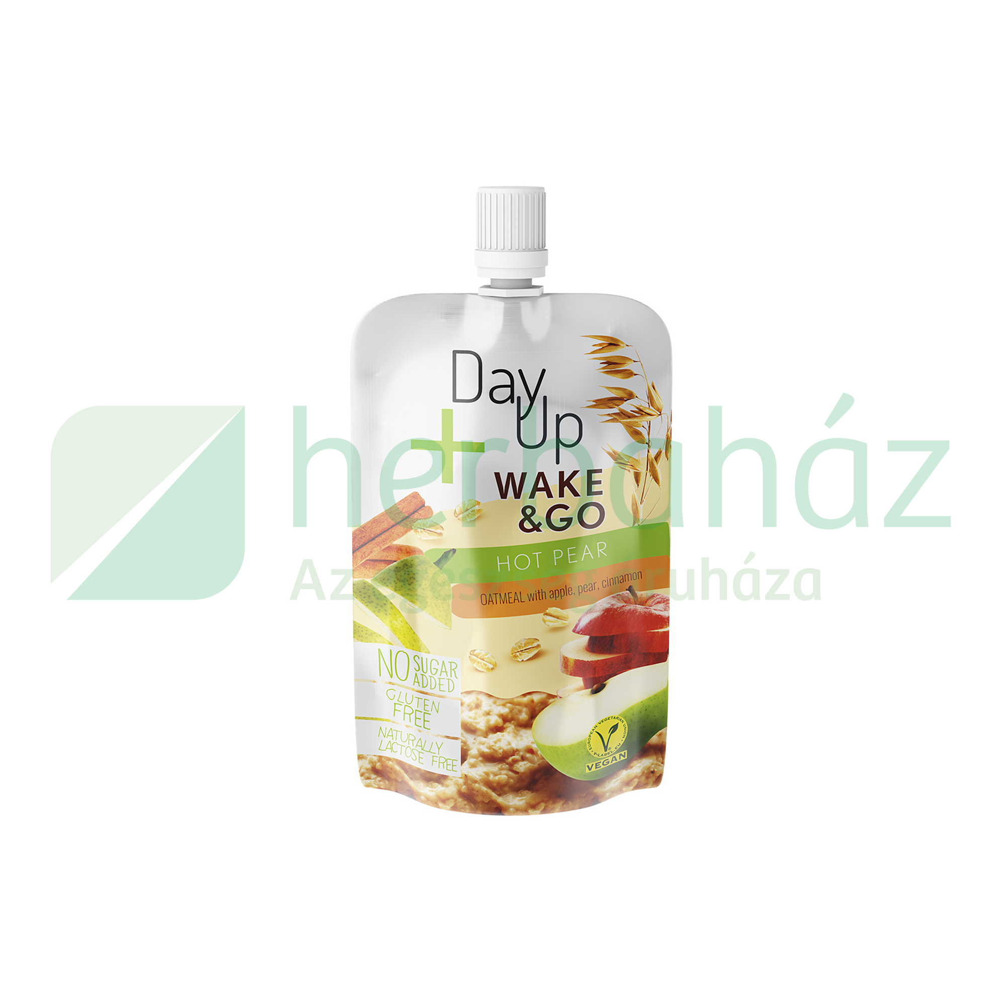 DAYUP WAKE GO FŰSZERES KÖRTE ALMAPÜRÉ KÖRTÉVEL, ZABBAL ÉS FAHÉJJAL 120G