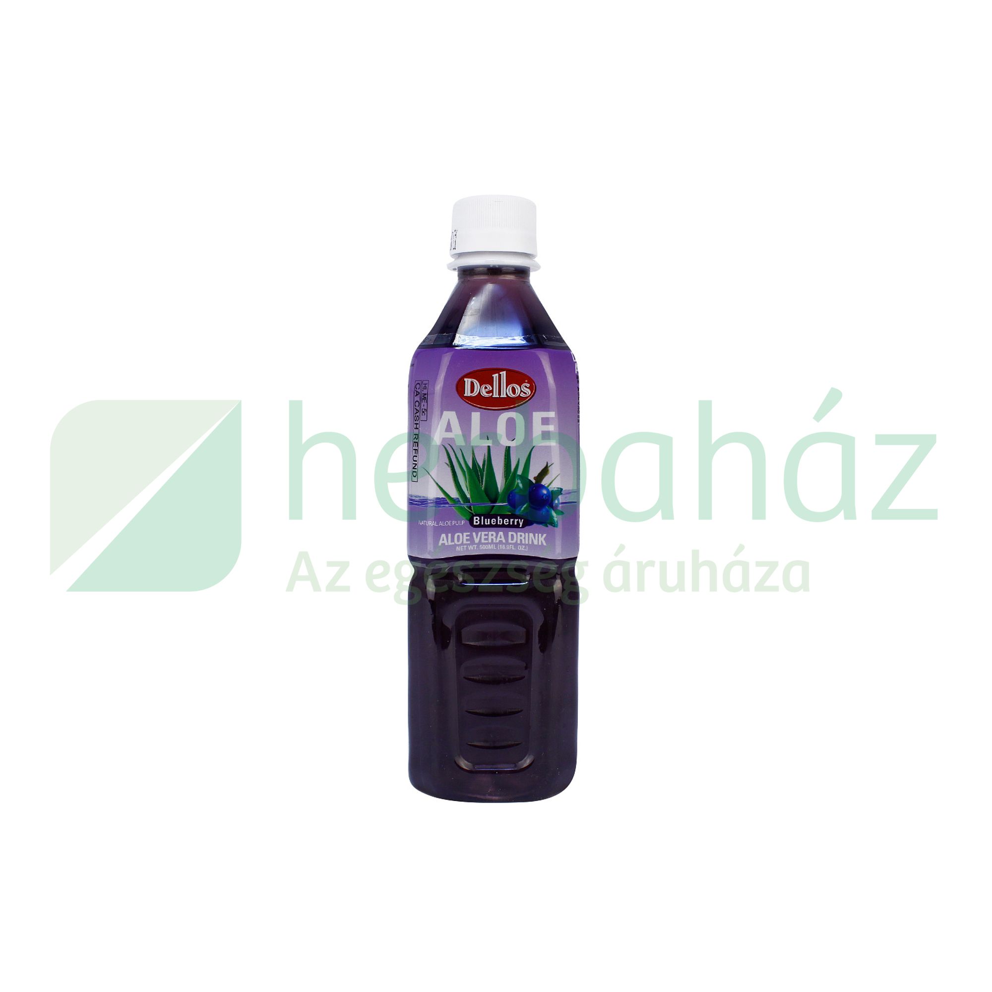 DELLOS ALOE VERA ÜDÍTŐITAL KÉK ÁFONYA 500ML