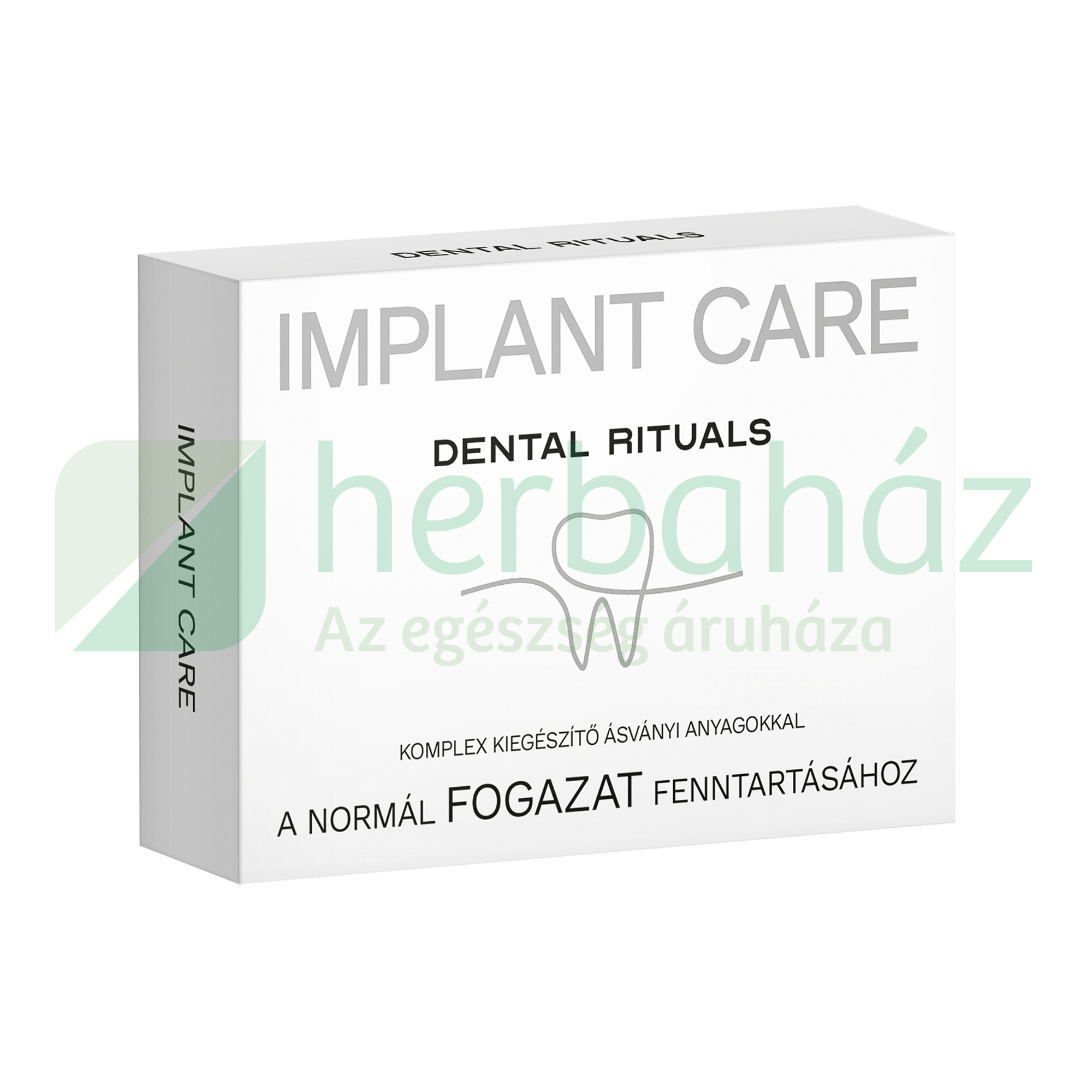 DENTAL RITUALS IMPLANT CARE A FOGAZAT FENNTARTÁSÁHOZ TABLETTA 30DB