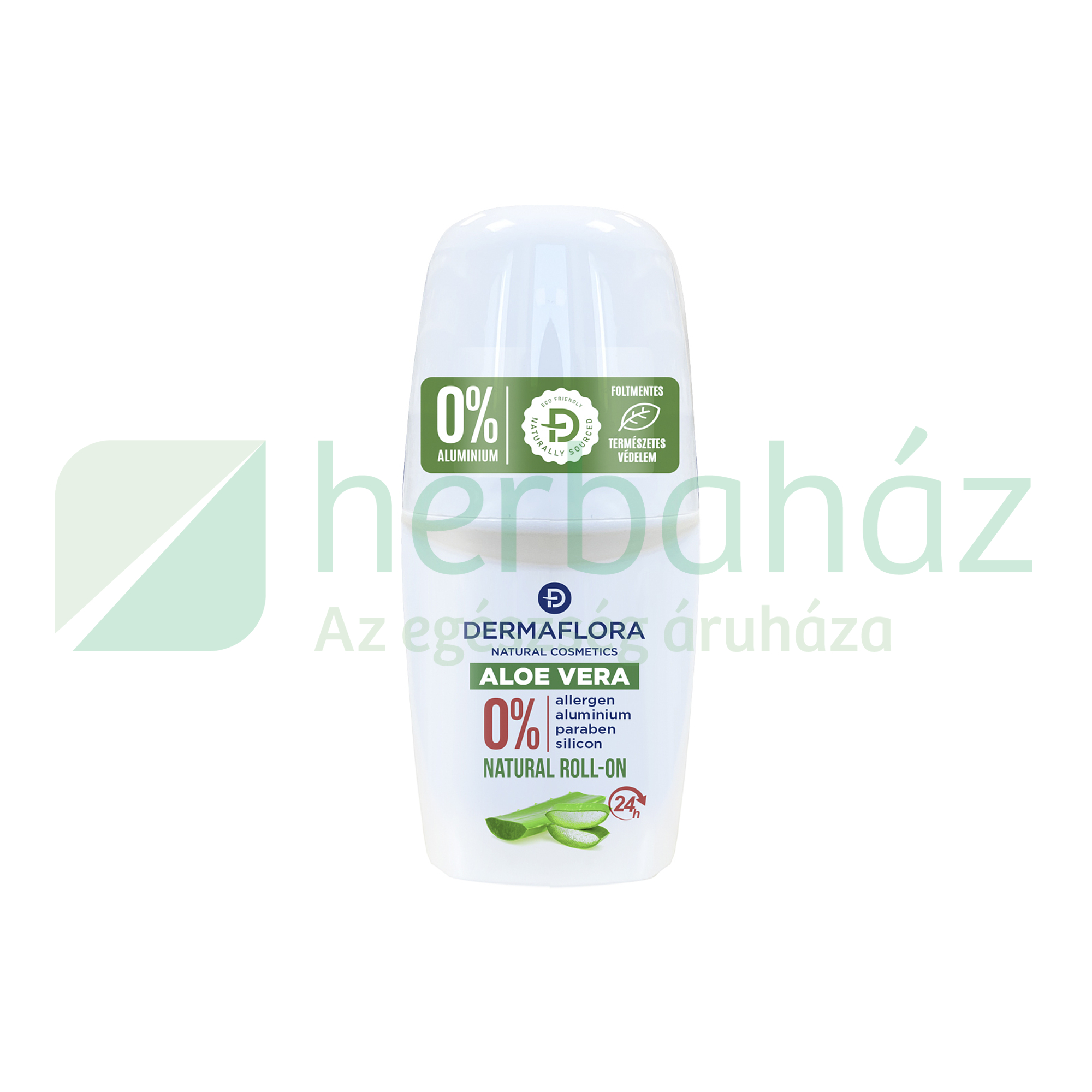 DERMAFLORA 0% DEO ROLL-ON ALOE VERA 50ML