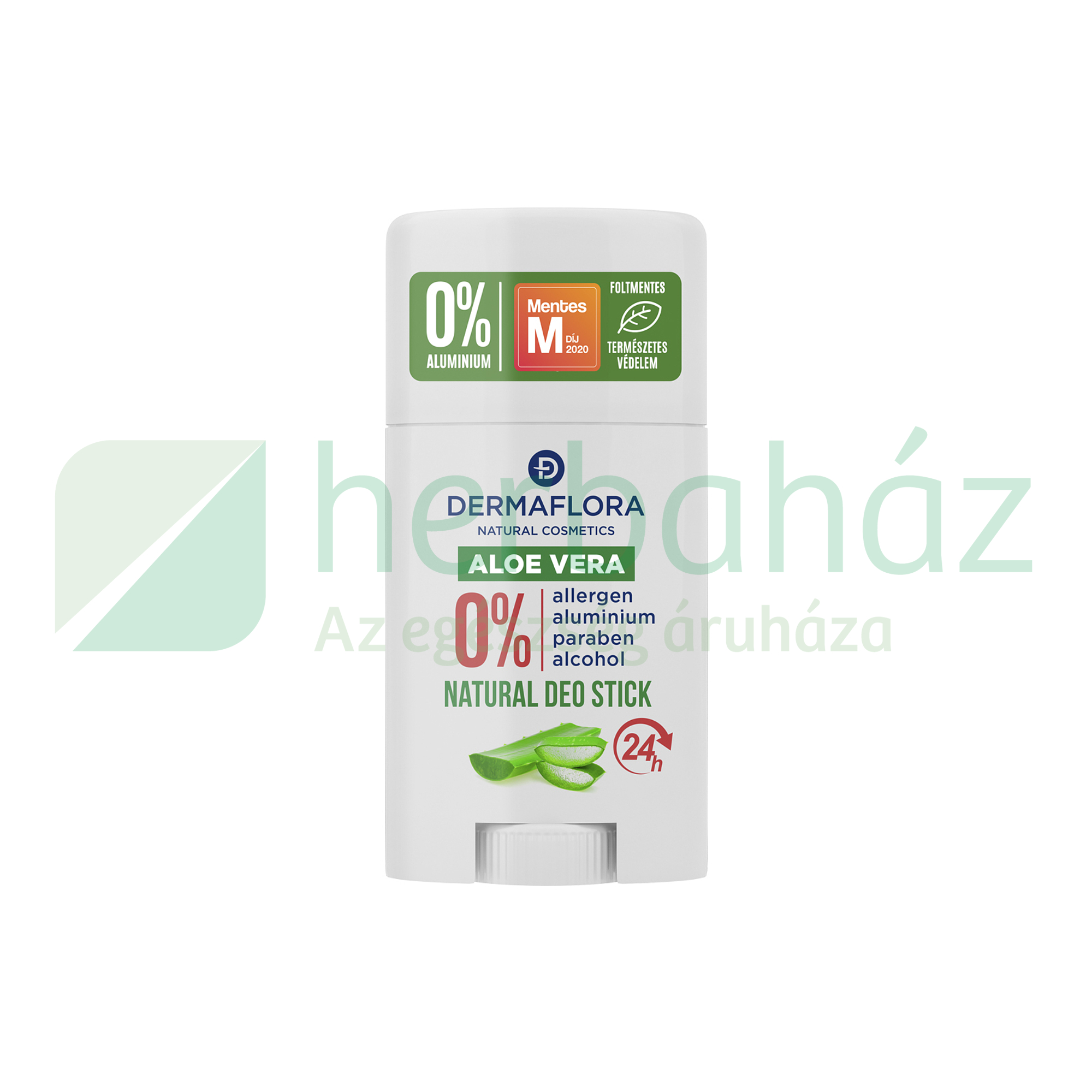 DERMAFLORA 0% DEO STIFT ALOE VERA KIVONATTAL 50ML