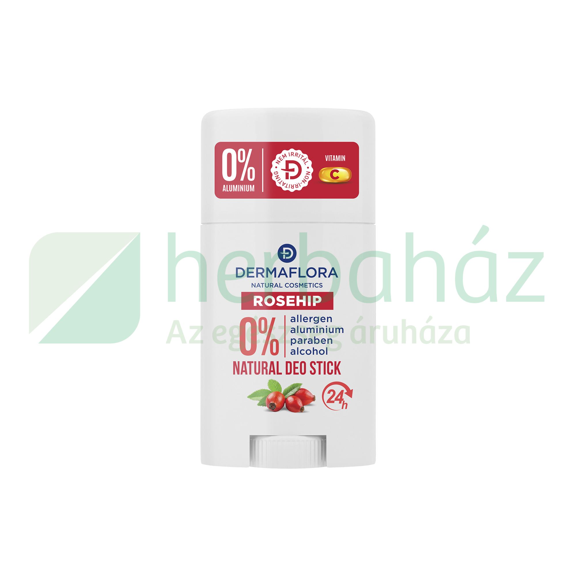 DERMAFLORA 0% DEO STIFT CSIPKEBOGYÓVAL ÉS C-VITAMINNAL 50ML