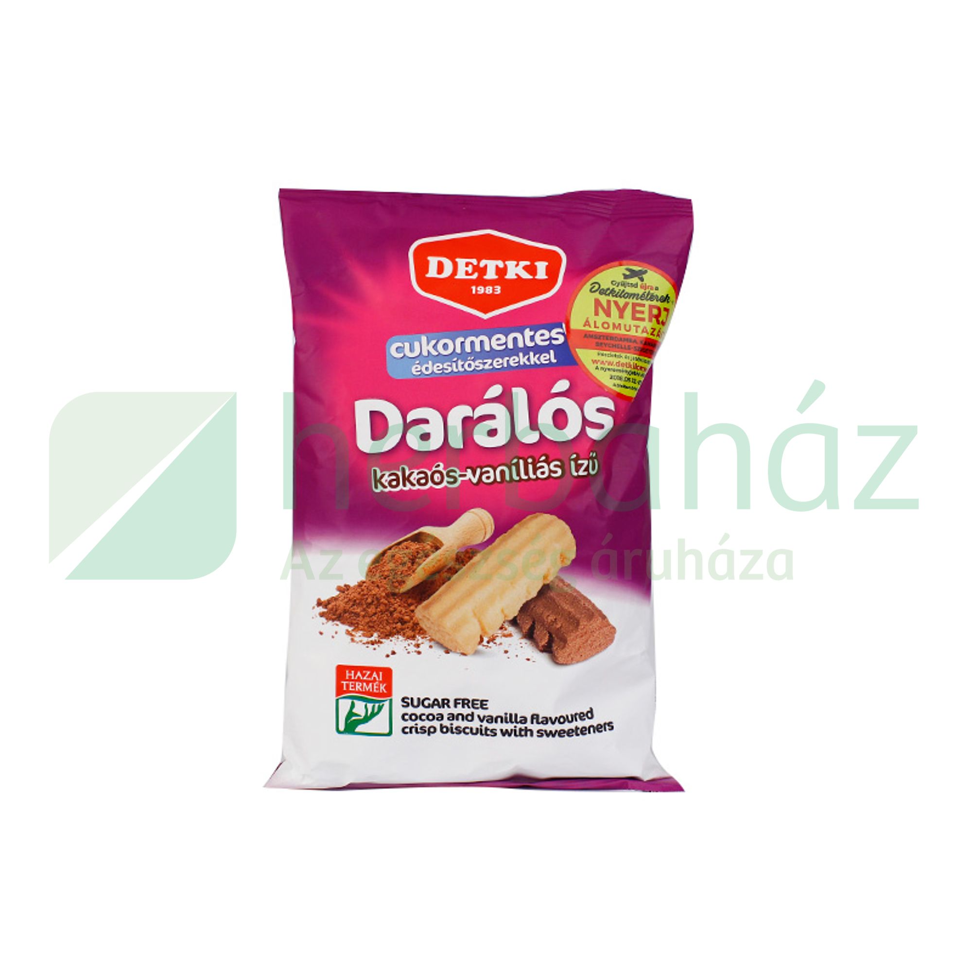 DETKI CUKORMENTES DARÁLÓS VANÍLIÁS ÉS KAKAÓS OMLÓS KESZ 180G