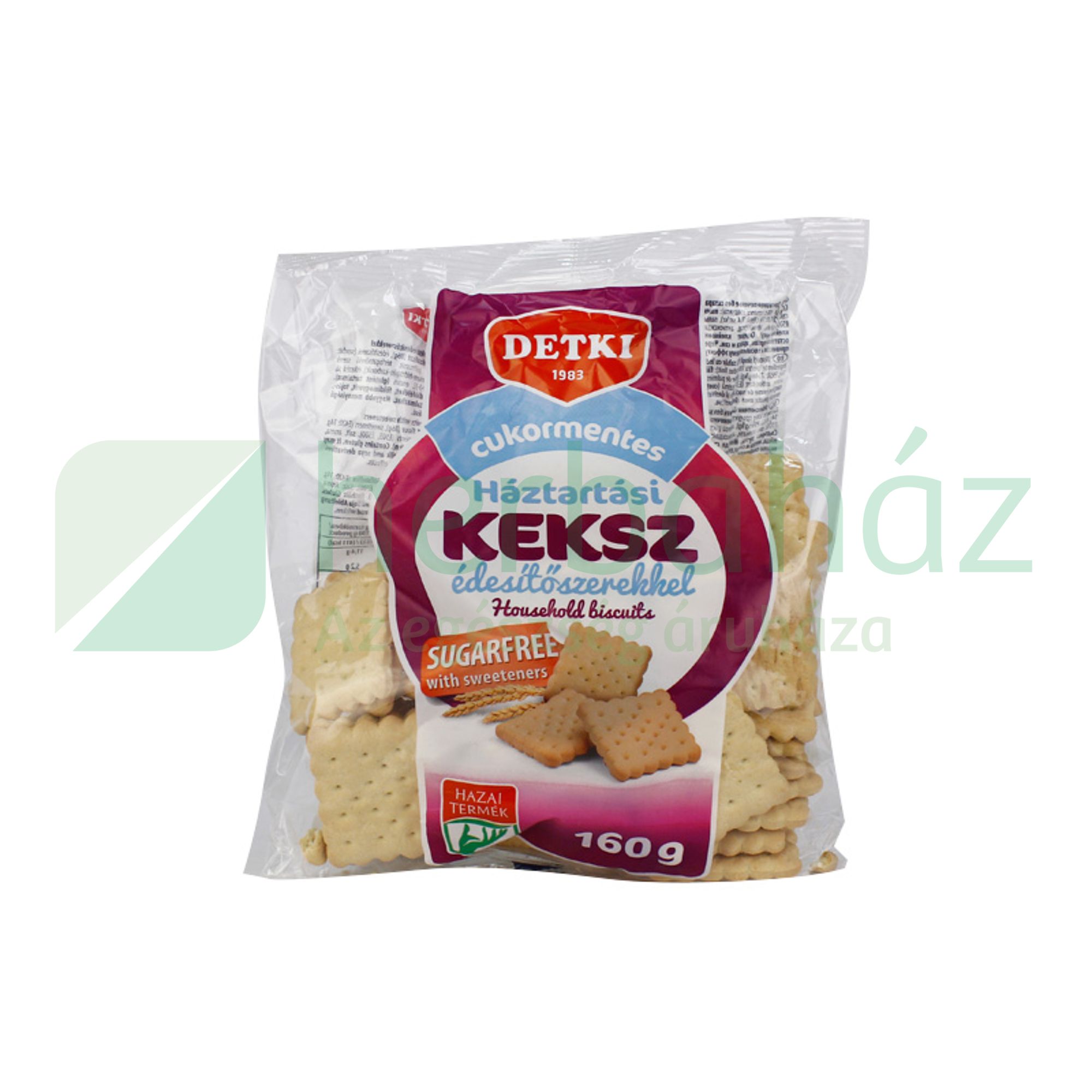 DETKI CUKORMENTES HÁZTARTÁSI KEKSZ ÉDESÍTŐSZEREKKEL 160G