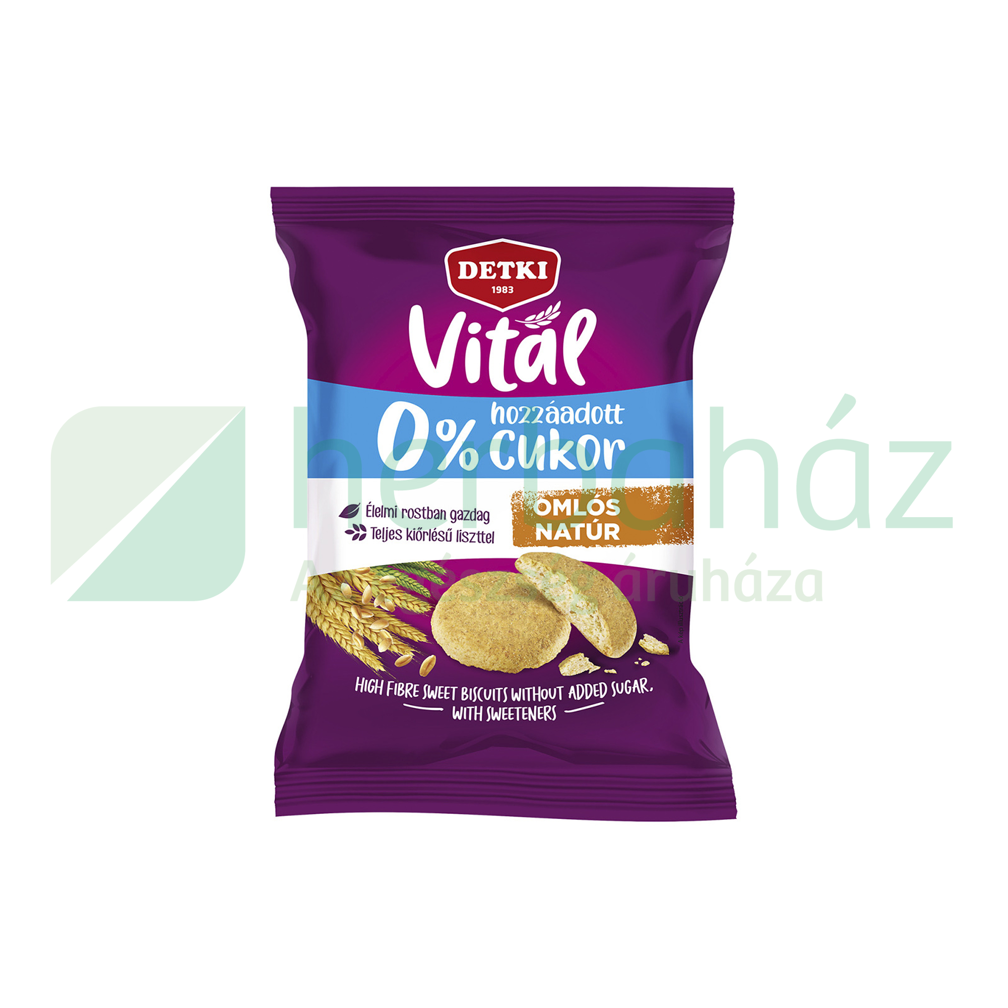 DETKI VITAL ÉDES OMLÓS KEKSZ HOZZÁADOTT CUKOR NÉLKÜL 180G