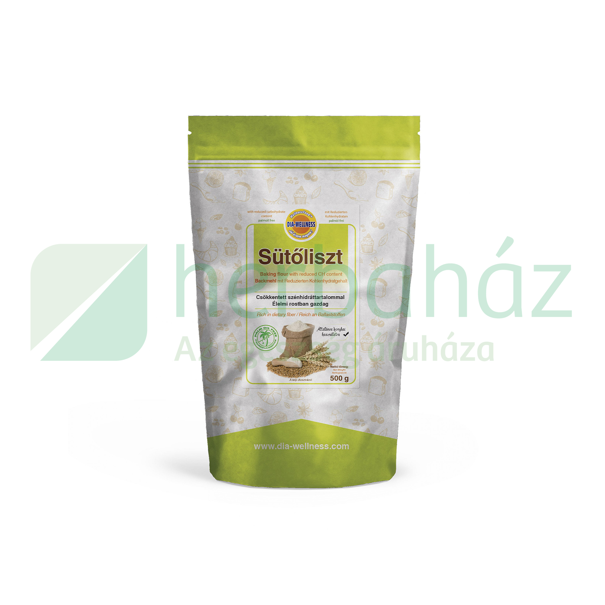 DIA-WELLNESS CSÖKKENTETT CH SÜTŐLISZT 500G