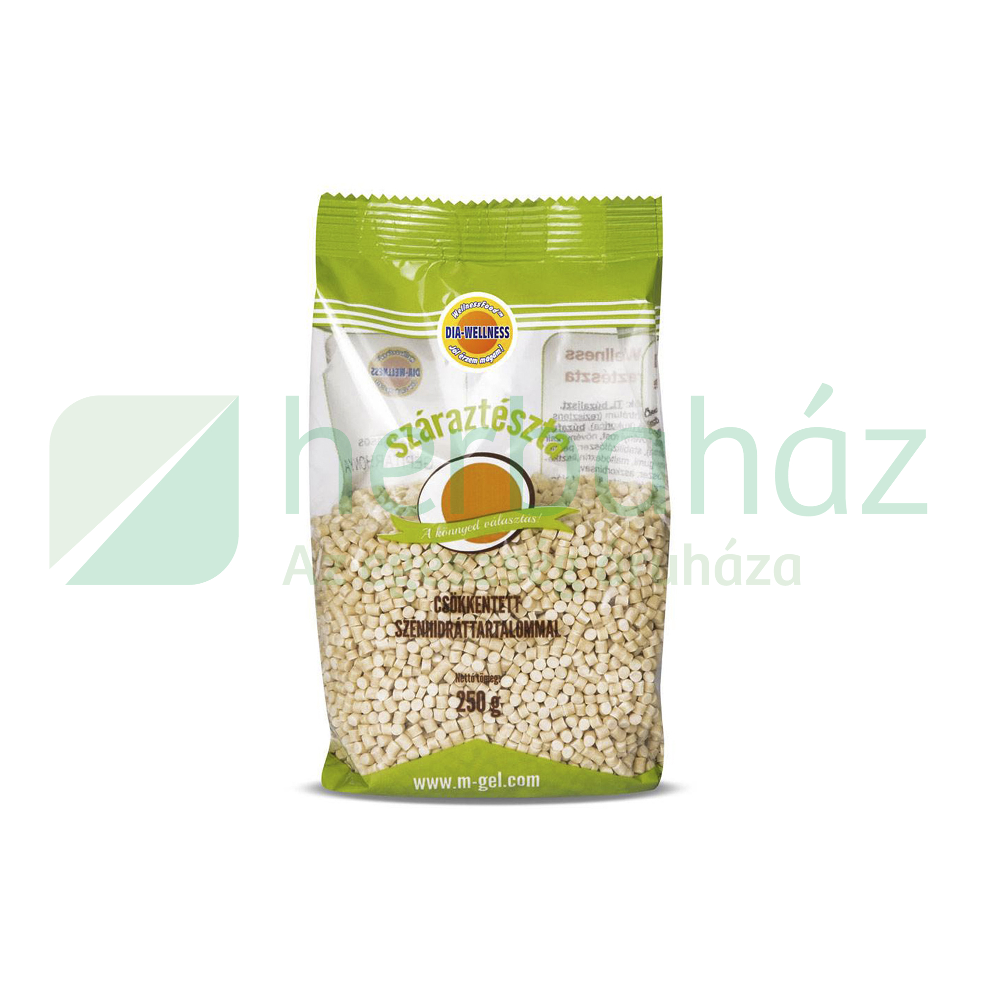 DIA-WELLNESS CSÖKKENTETT SZÉNHIDRÁTTARTALMÚ SZÁRAZTÉSZTA GÉPI TARHONYA 250G