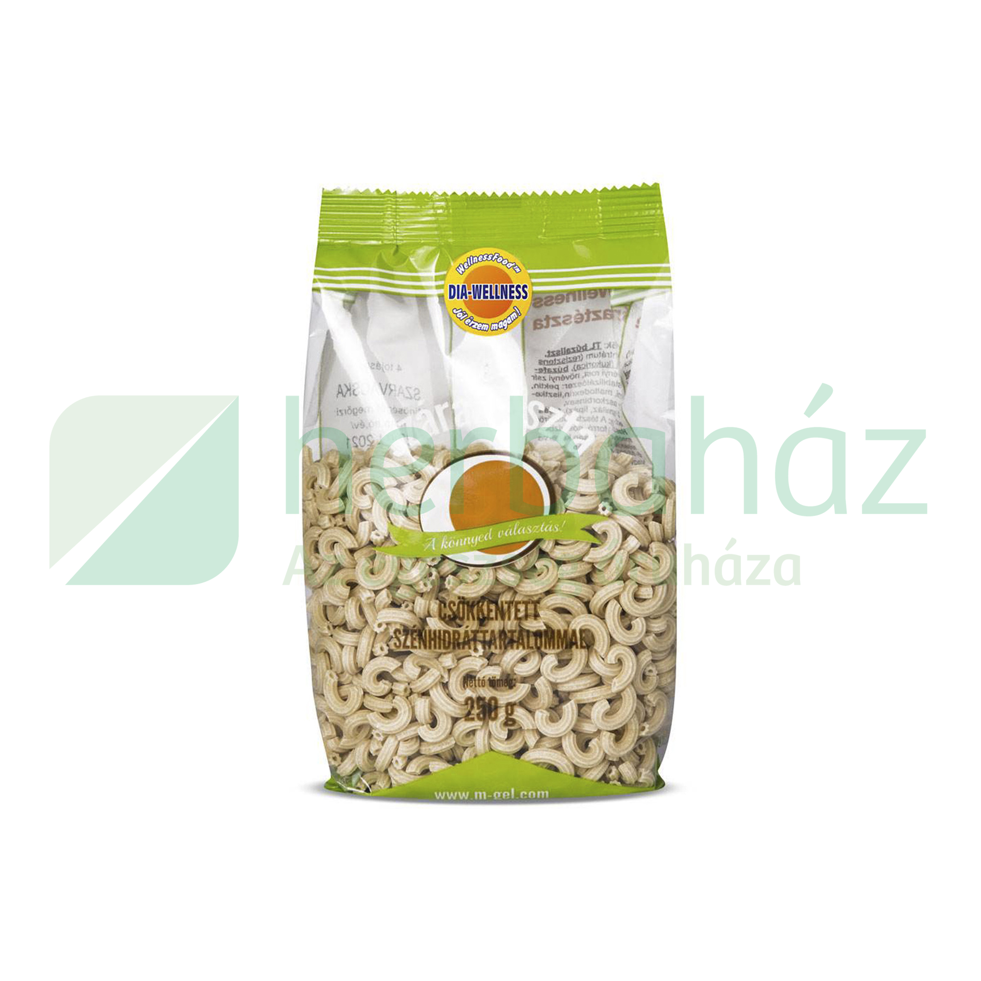 DIA-WELLNESS CSÖKKENTETT SZÉNHIDRÁTTARTALMÚ SZÁRAZTÉSZTA SZARVACSKA 250G