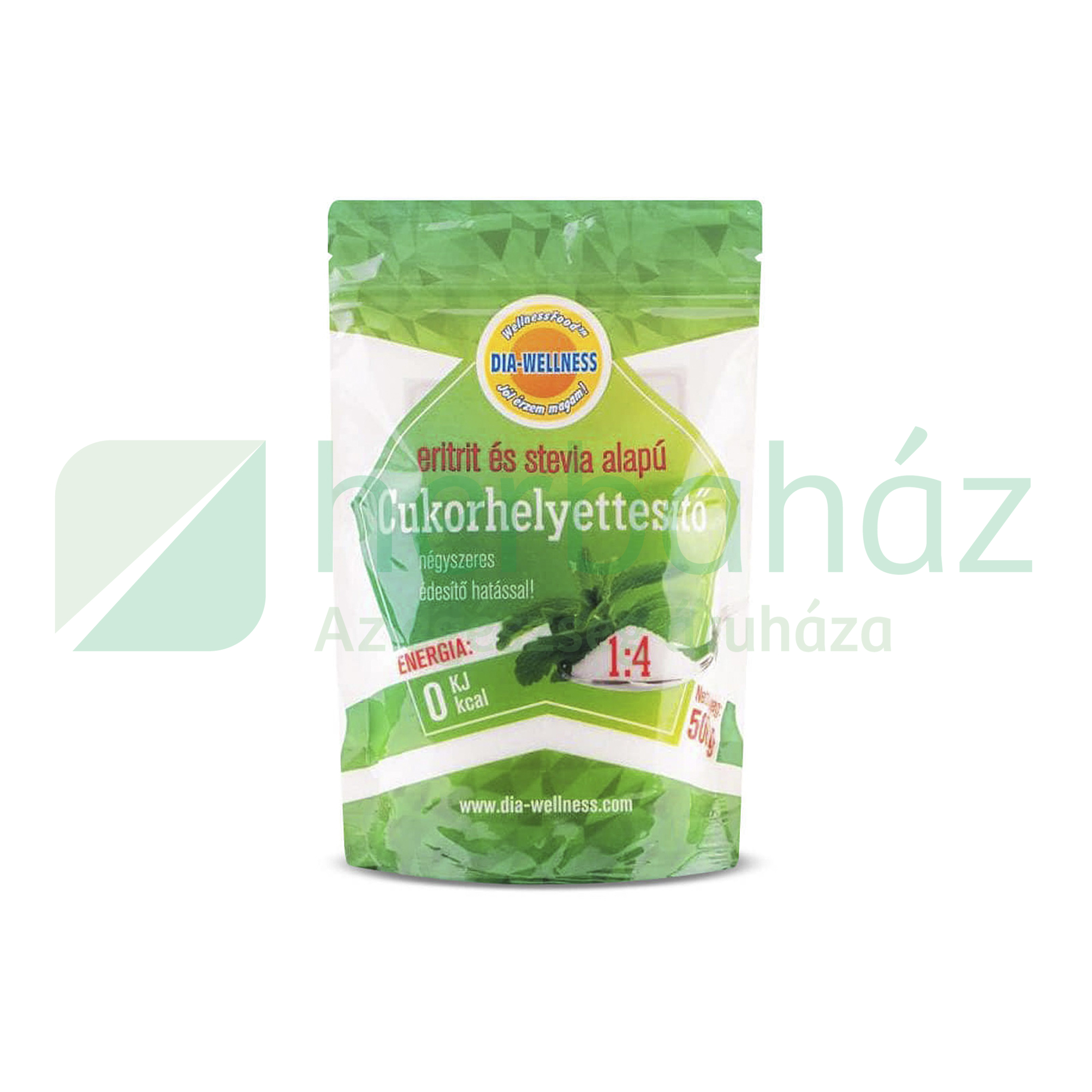 DIA-WELLNESS CUKORHELYETTESÍTŐ 1:1 ERITRITOL ALAPÚ 500G00