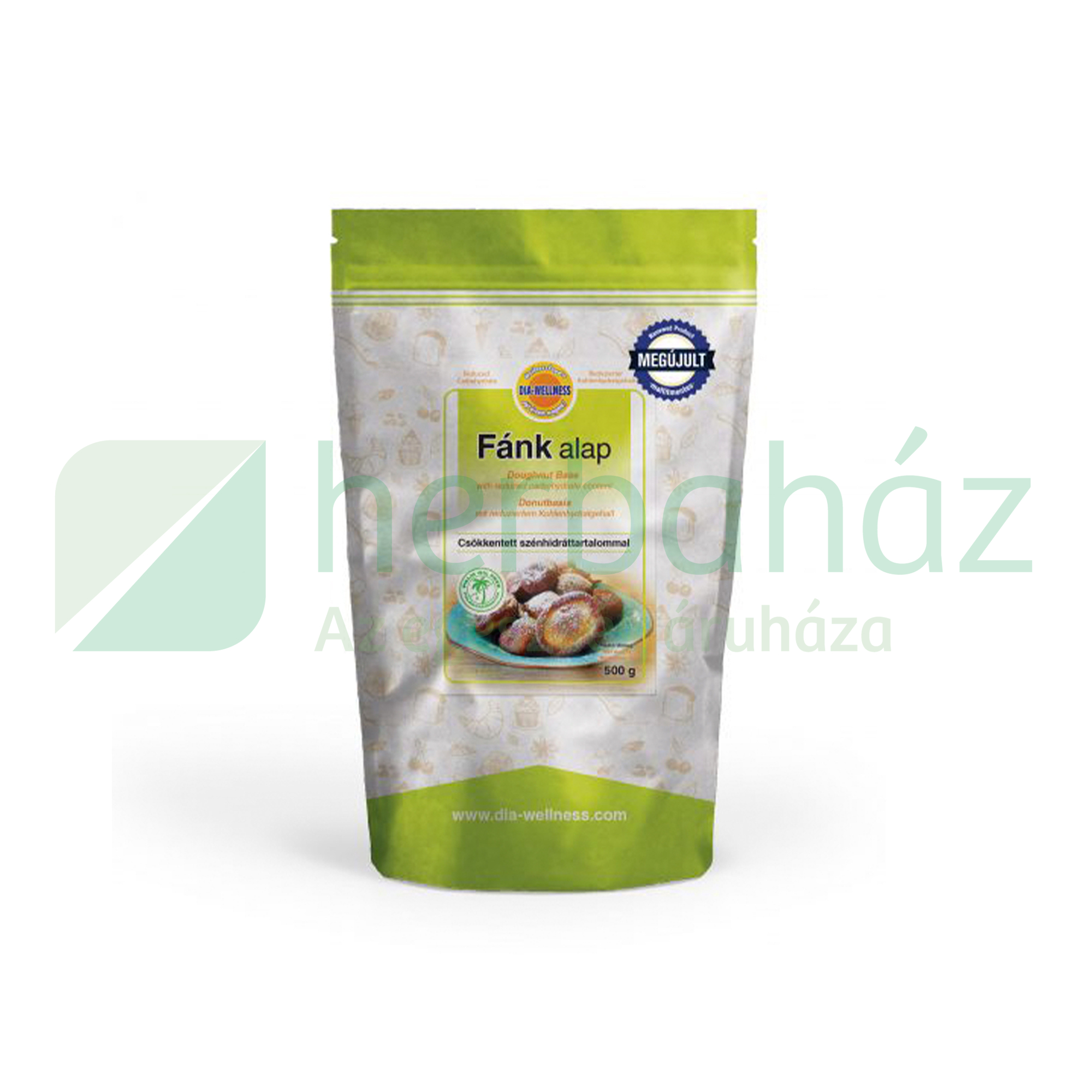 DIA-WELLNESS FÁNK ALAP 500G