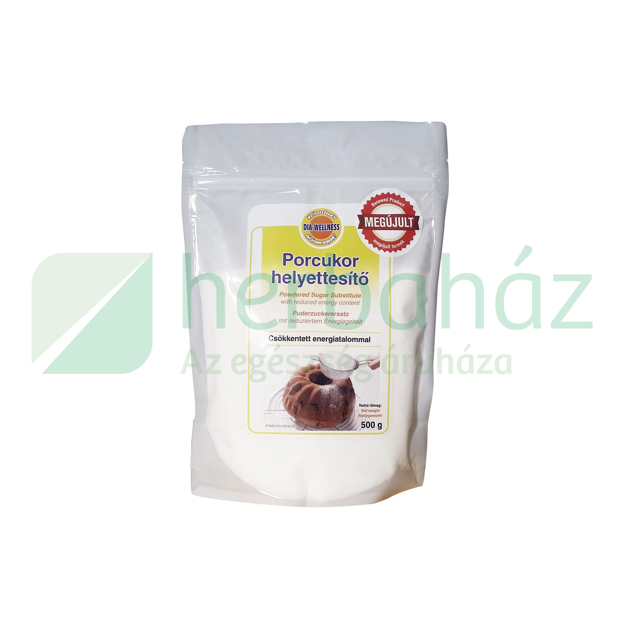 DIA-WELLNESS PORCUKOR HELYETTESÍTŐ 500G