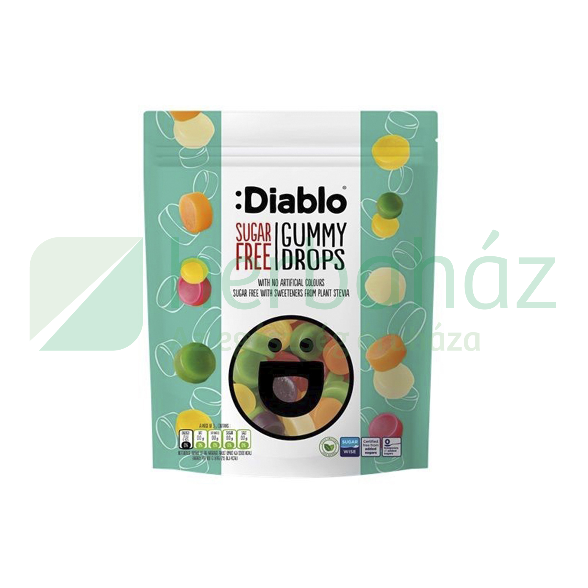 DIABLO CUKORMENTES GUMICUKOR KORONG 75G